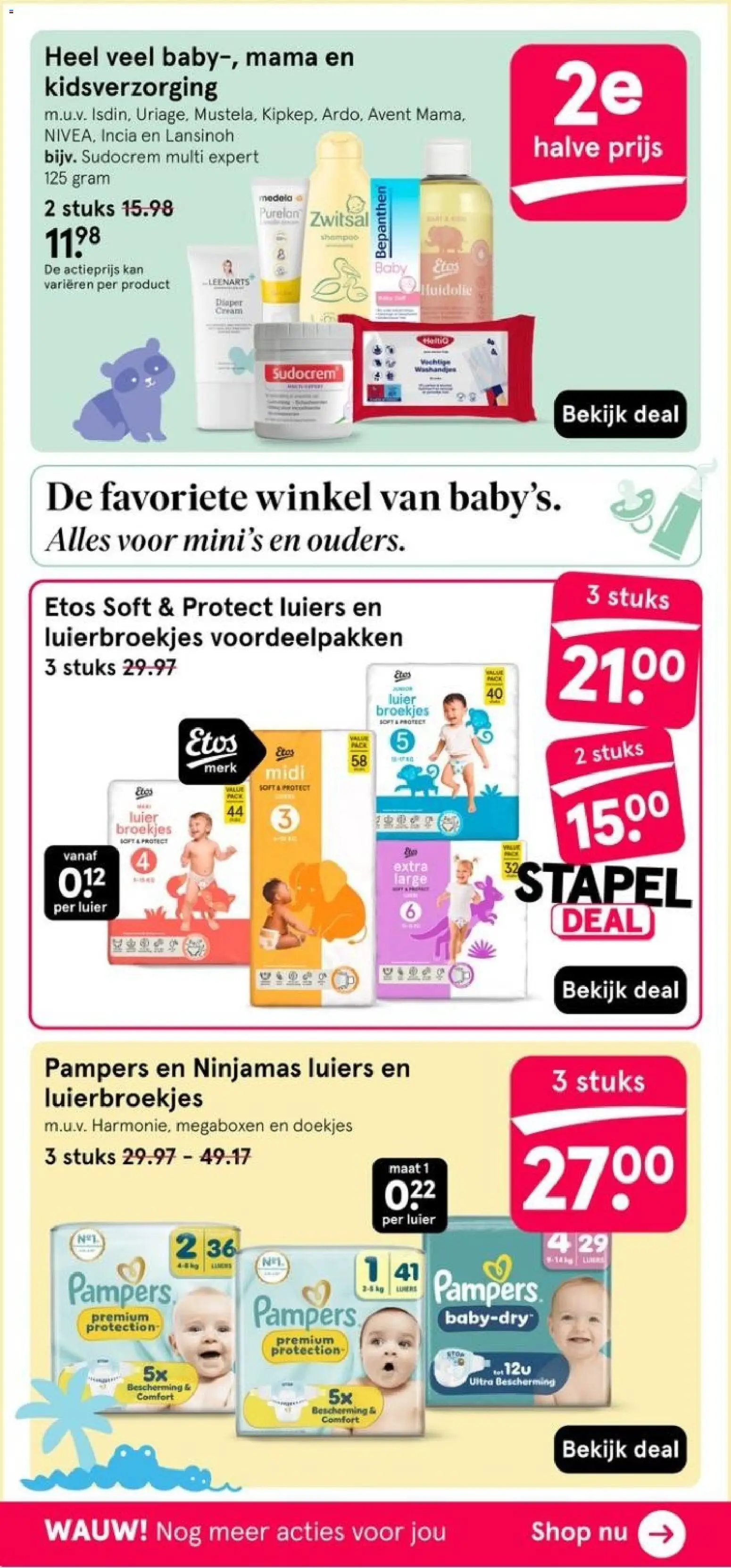 {H1} | Pagina: 58 | Producten: Doekjes, Kan, Luiers, Sudocrem