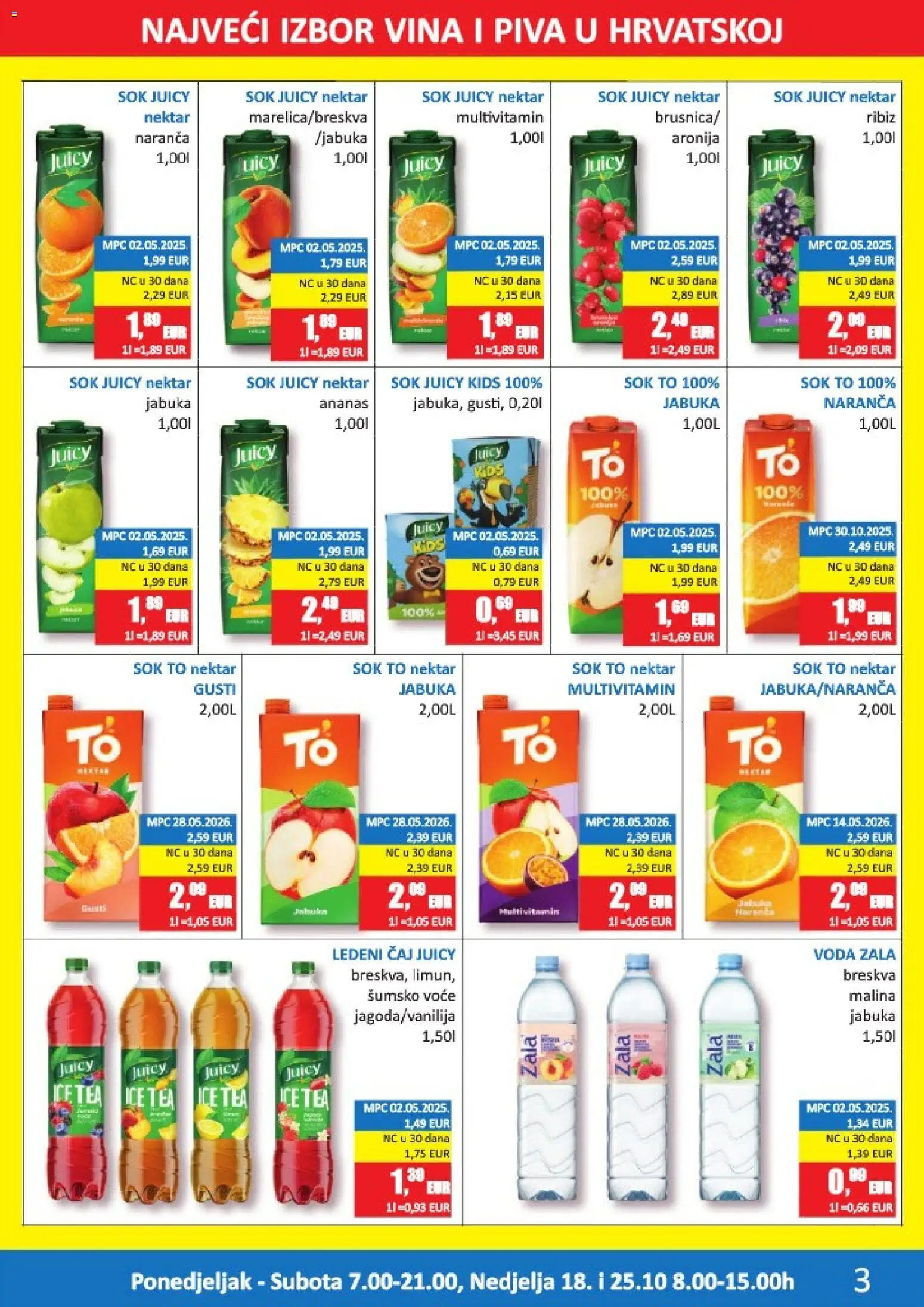 Vrutak katalog | vrijedi od 12.10.2026 | Stranica: 3 | Proizvodi: Voda, Voće, Multivitamin, Jabuka