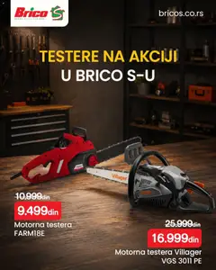 Brico S katalog - pregled Brico S kataloga - važi od 20.08.2026