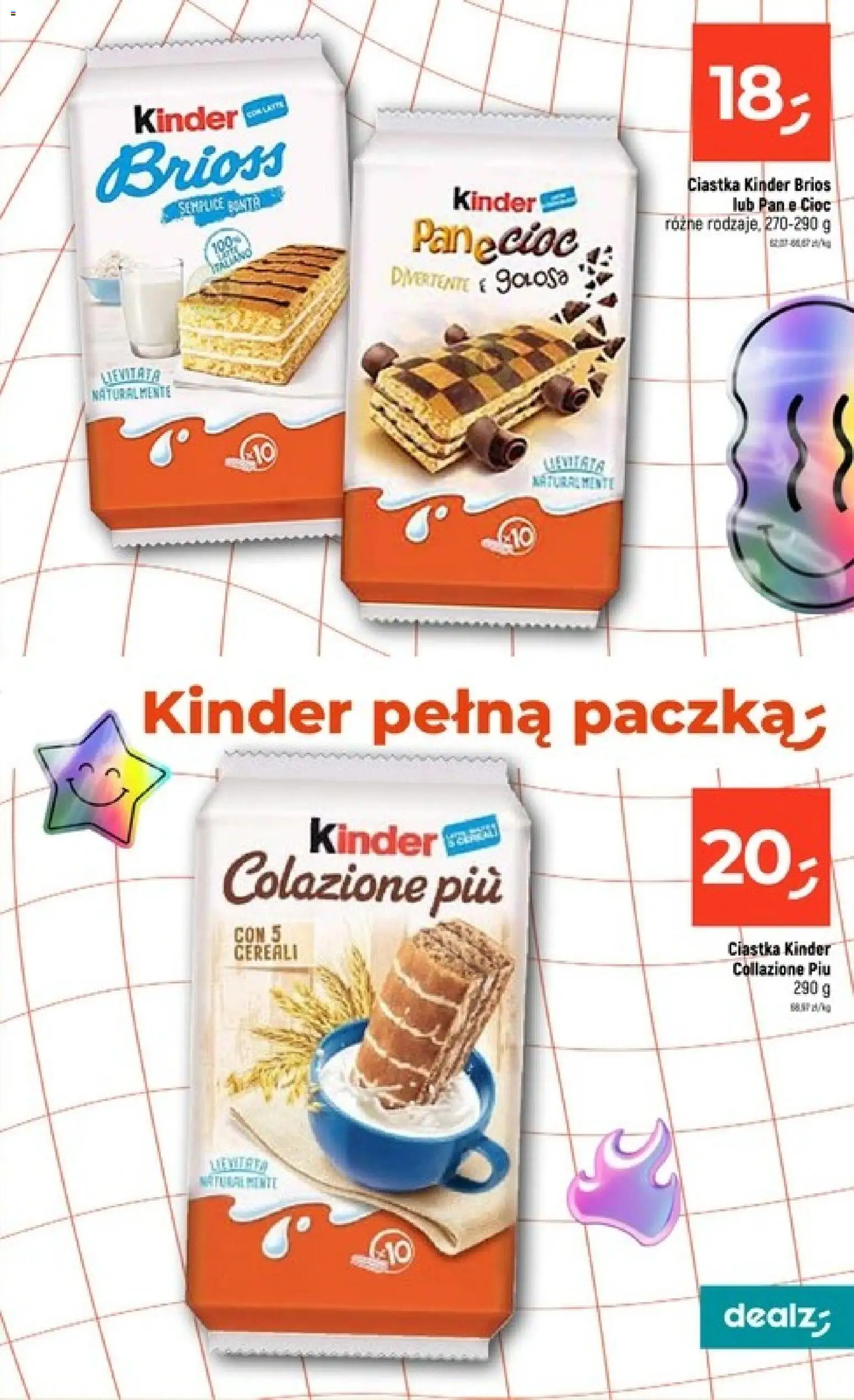 Dealz gazetka - Szkolne Mega Ceny od 06.08.2026 | Strona: 17 | Produkty: Ciastka