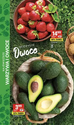 Pogląd oferty "Delikatesy Centrum gazetka" - ważna od 30.04.2026 | Strona: 12 | Produkty: Truskawki, Awokado, Warzywa, Owoce
