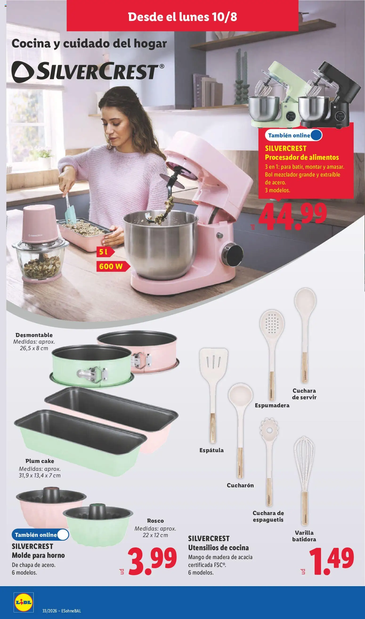 Lidl folleto de bazar │ válido desde el 10/08/2026 | Página: 10