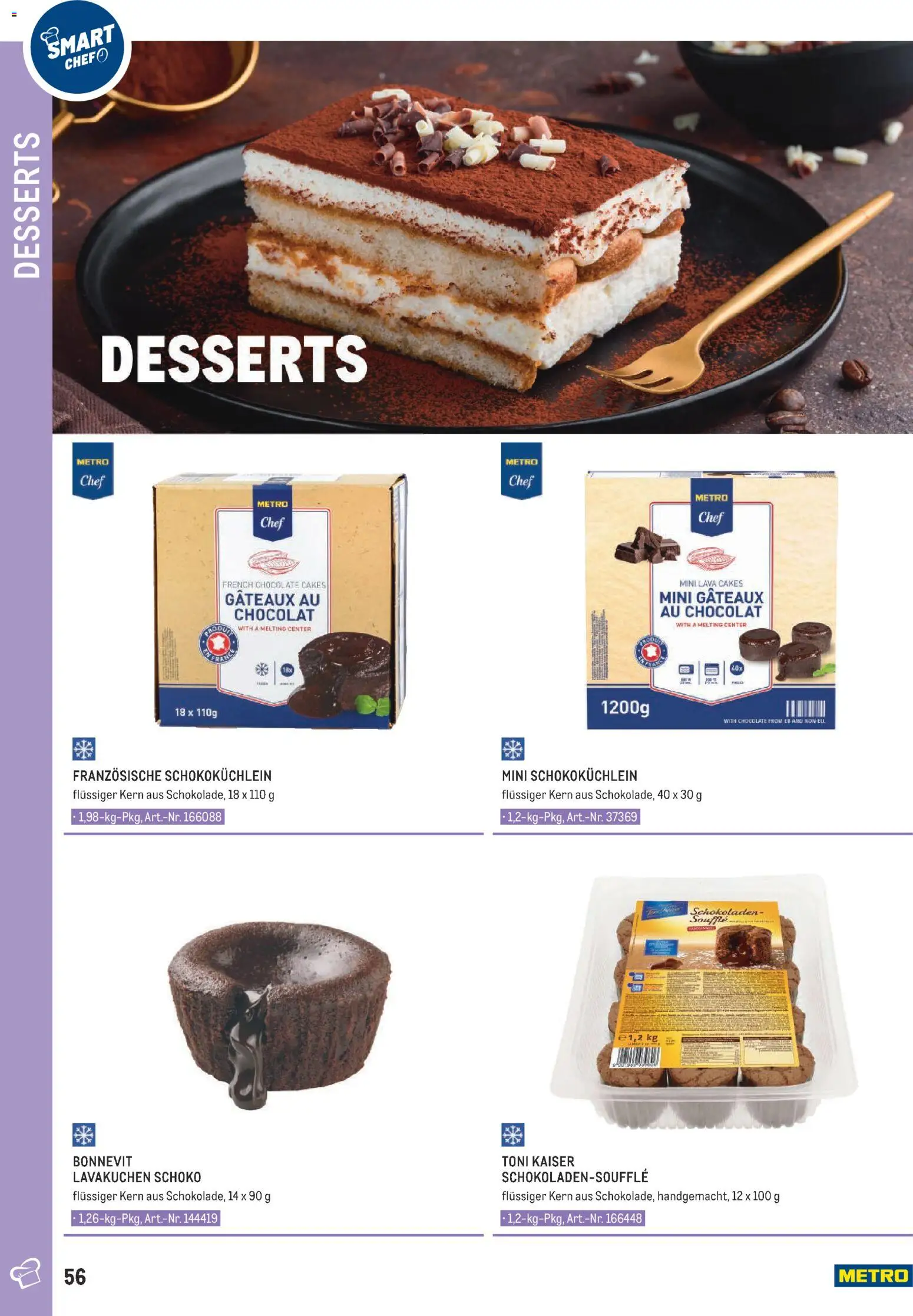 Metro angebote Smart Chef - Dessert gültig ab 01.01.2026 | Seite: 56