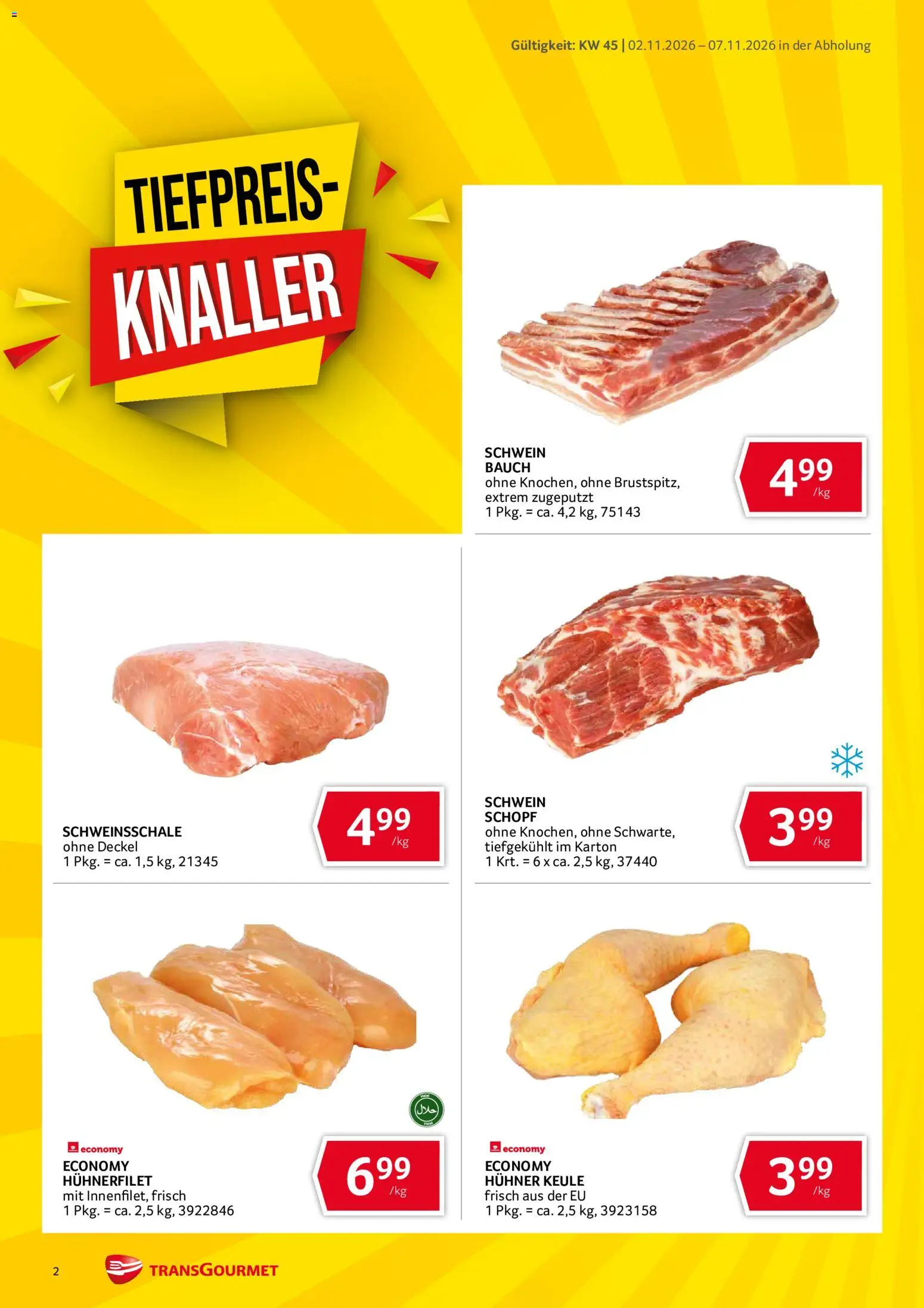Transgourmet Abhol Aktion gültig ab 02.11.2026 | Seite: 2