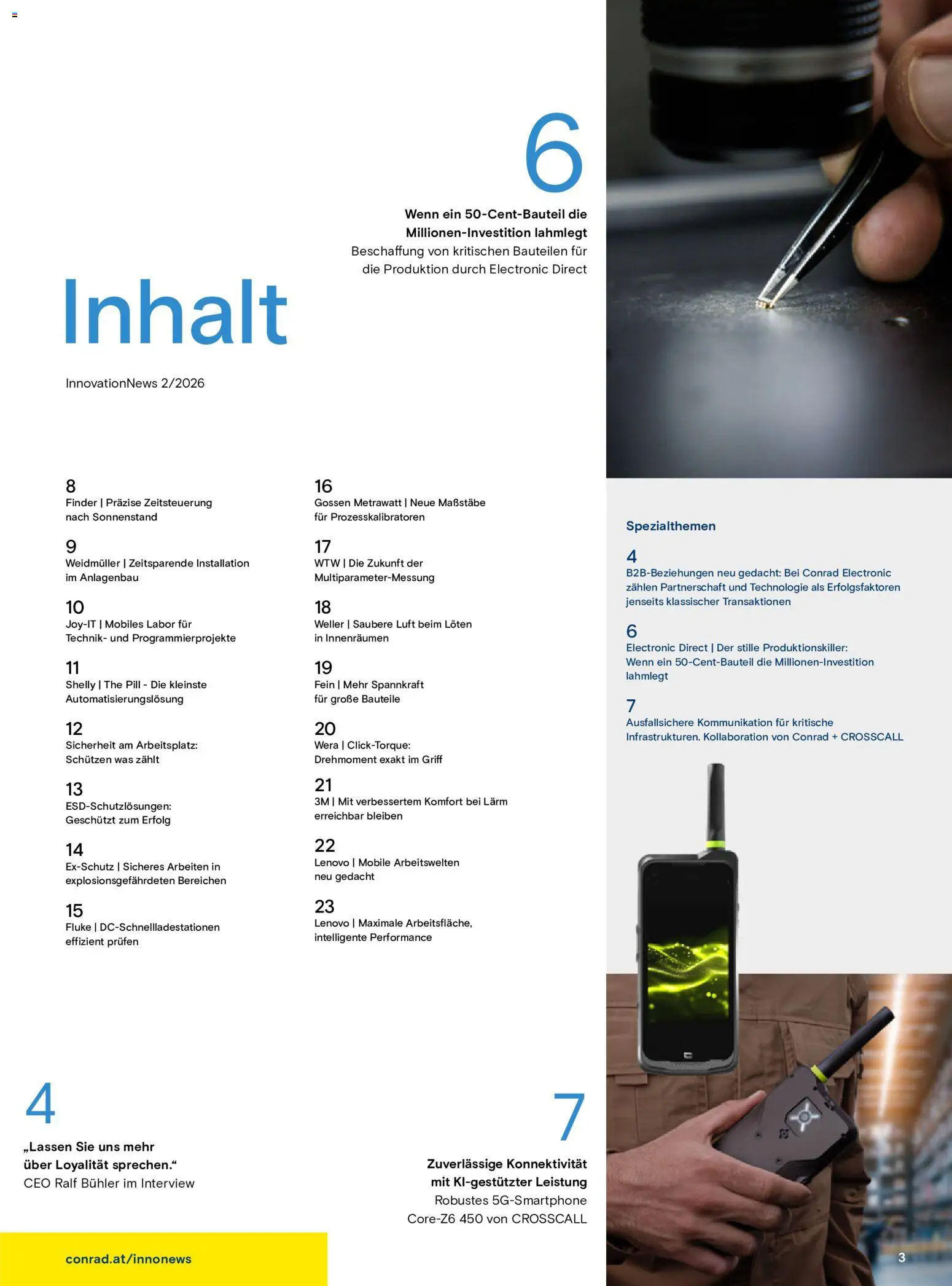 Conrad - Innovation News gültig ab 01.06.2026 | Seite: 3