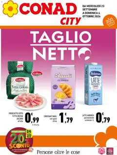 Anteprima del volantino Conad volantino City Sicilia valido a partire dal 23/09/2026