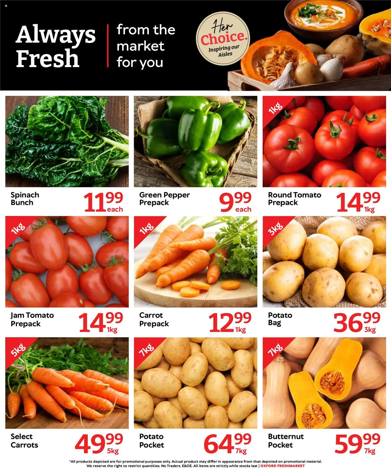 New Oxford Freshmarket catalogue – valid from 12/08/2026 | Page: 6 | Products: Jam, Carrots, Pepper
