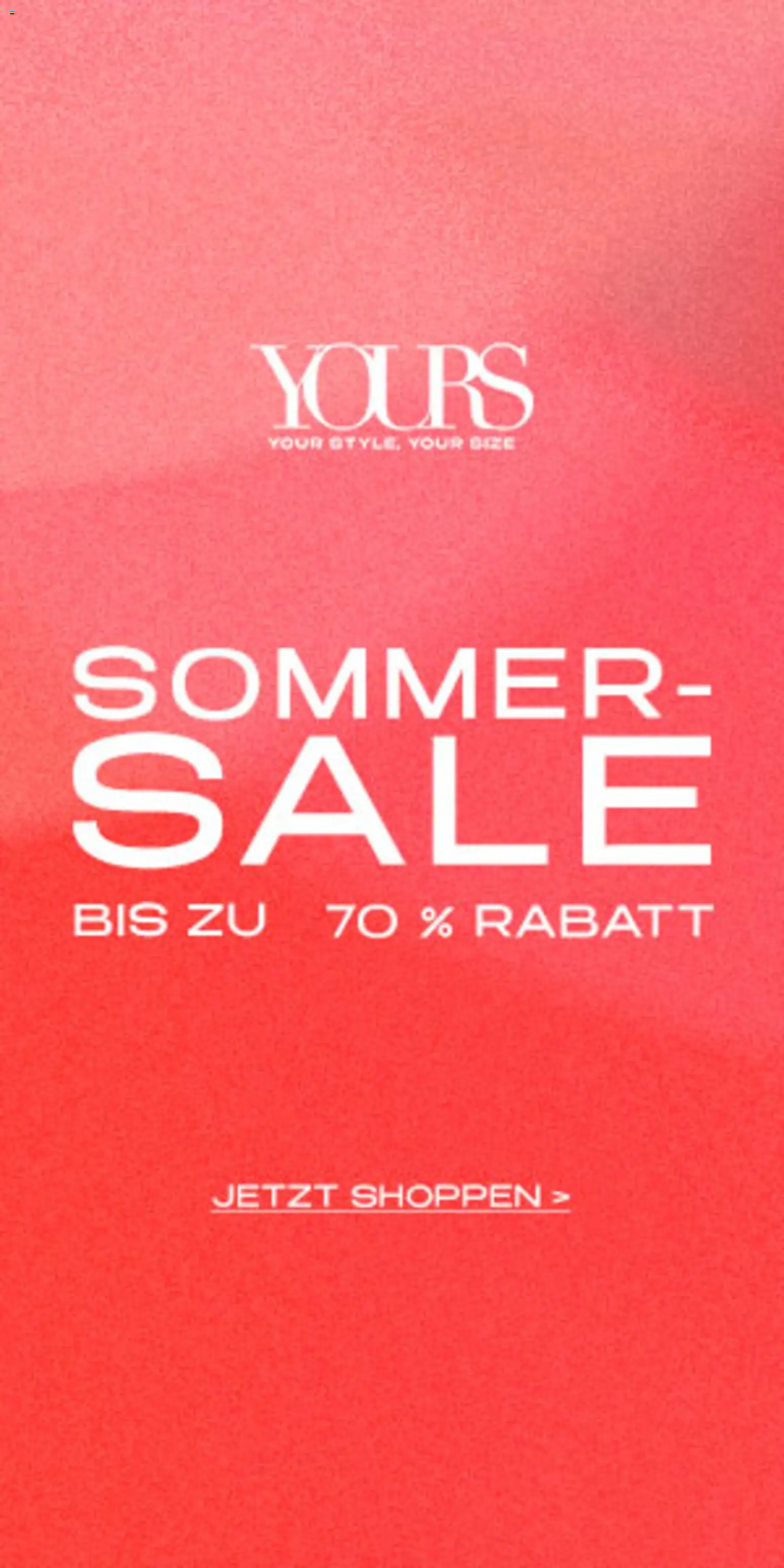 Yours Clothing – gültig ab 21.07.2026 | Seite: 1