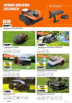 OBI katalog akcije – veljaven od 02.07.2026 | Stran: 8 | Izdelki: Kosilnica, Robotska kosilnica