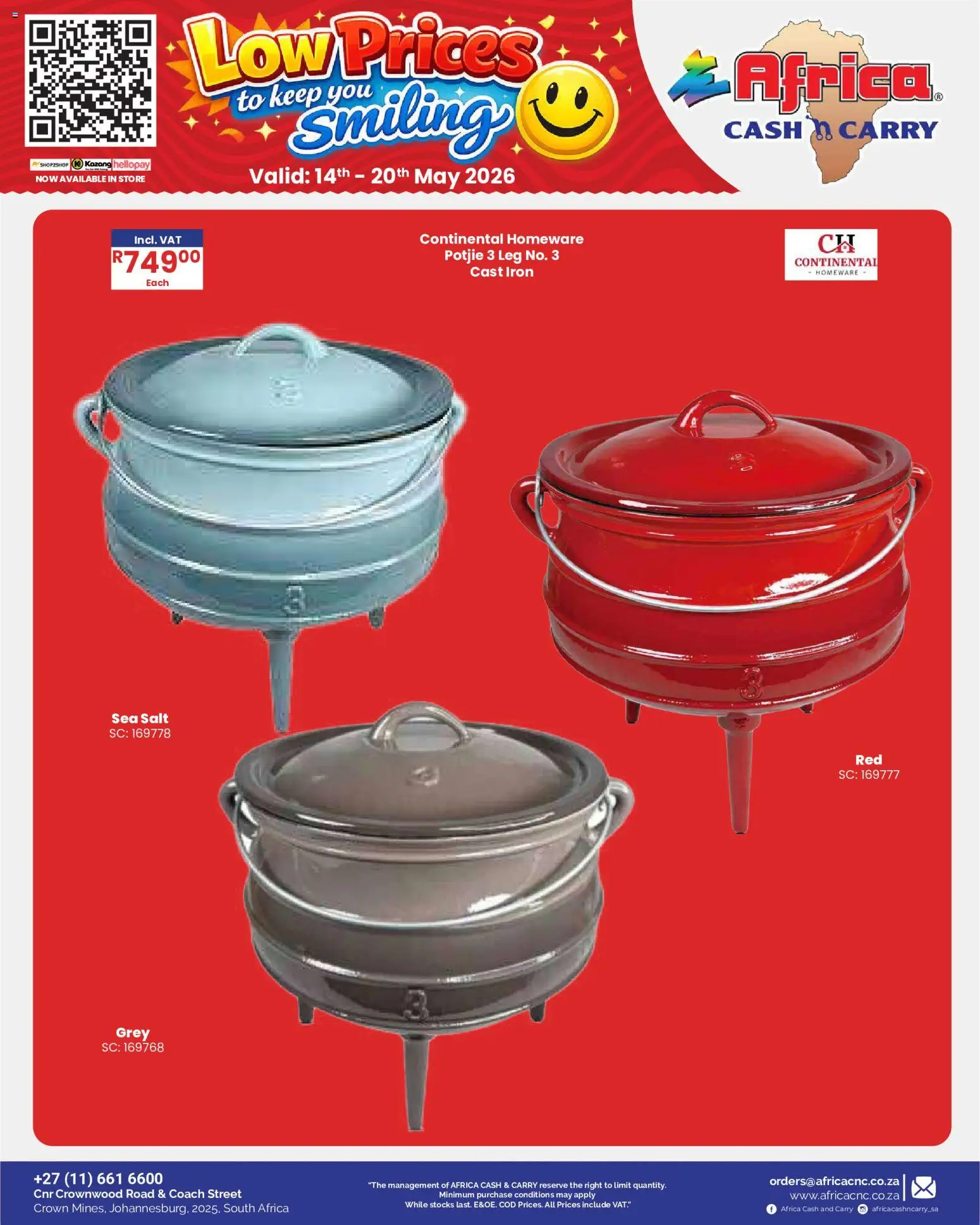New Africa Cash & Carry catalogue – valid from 14.05.2026 | Page: 31