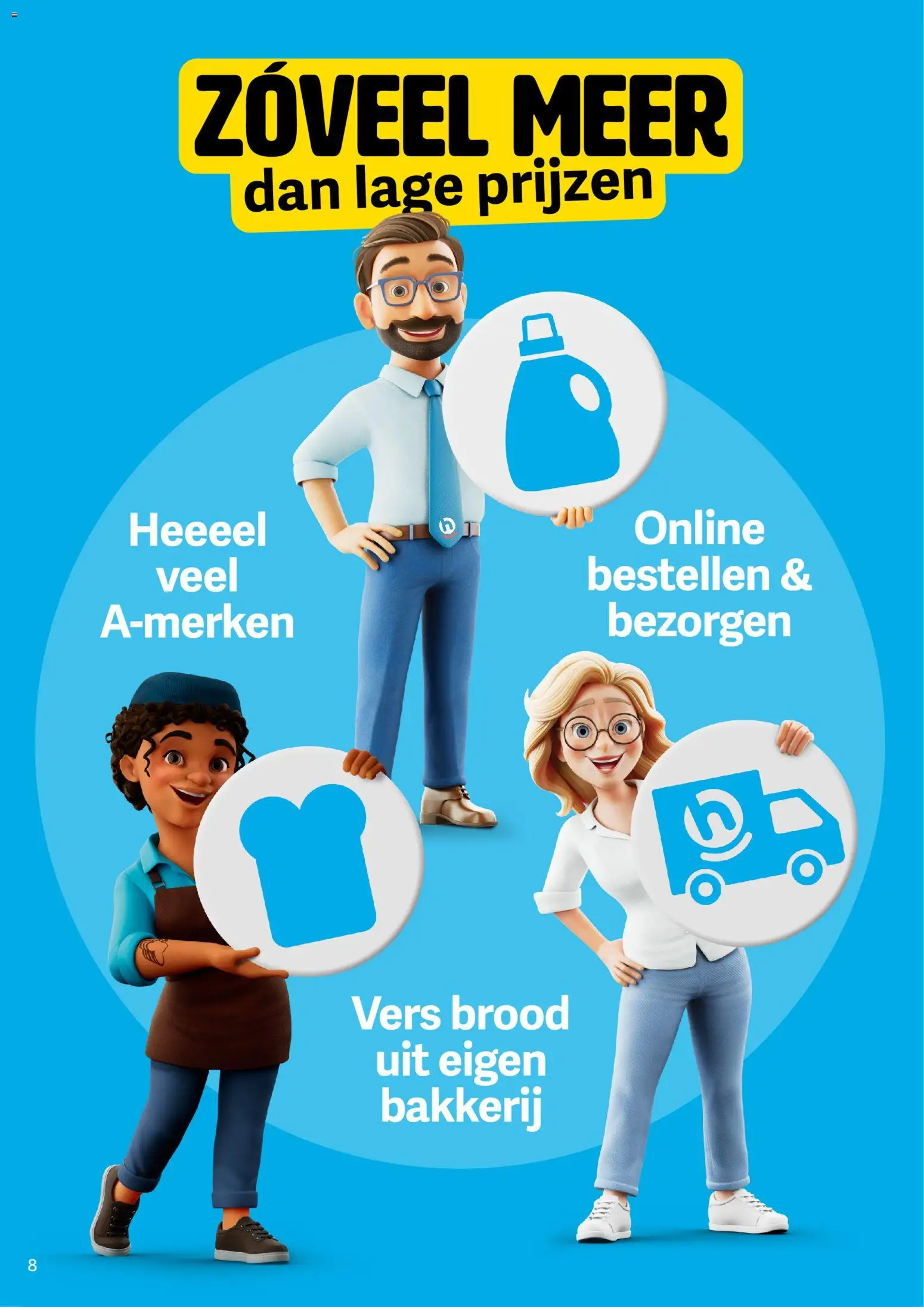 {H1} | Pagina: 8 | Producten: Brood, Bakkerij