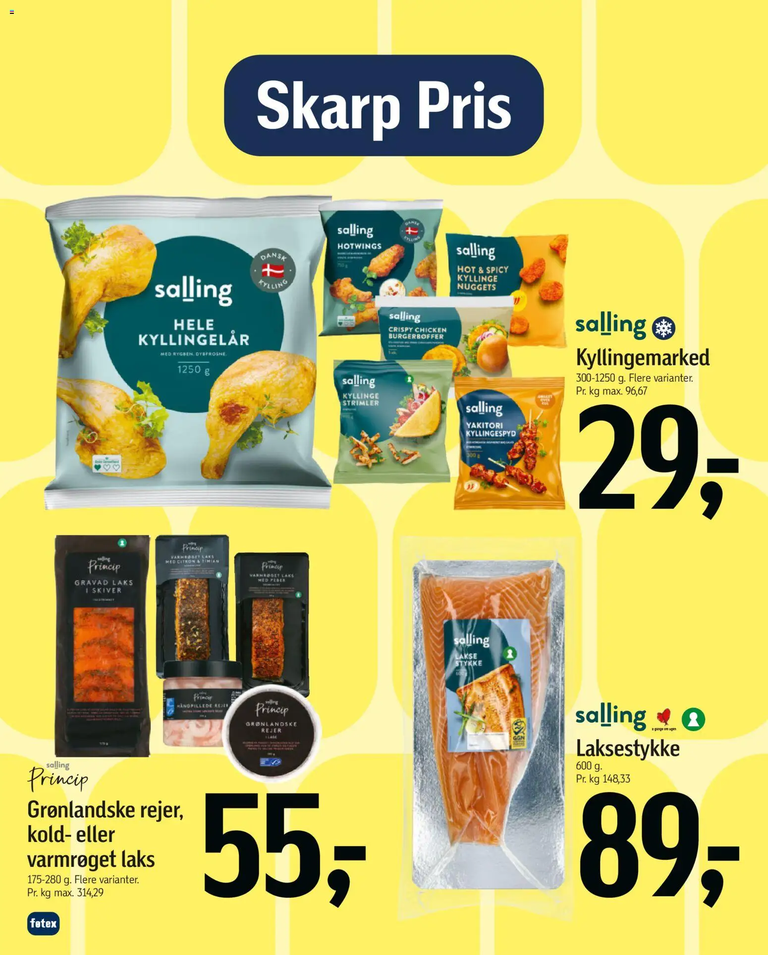 Føtex tilbudsavis – gyldig fra 15.05.2026 | Side: 4 | Produkter: Nuggets, Peber, Rejer, Timian