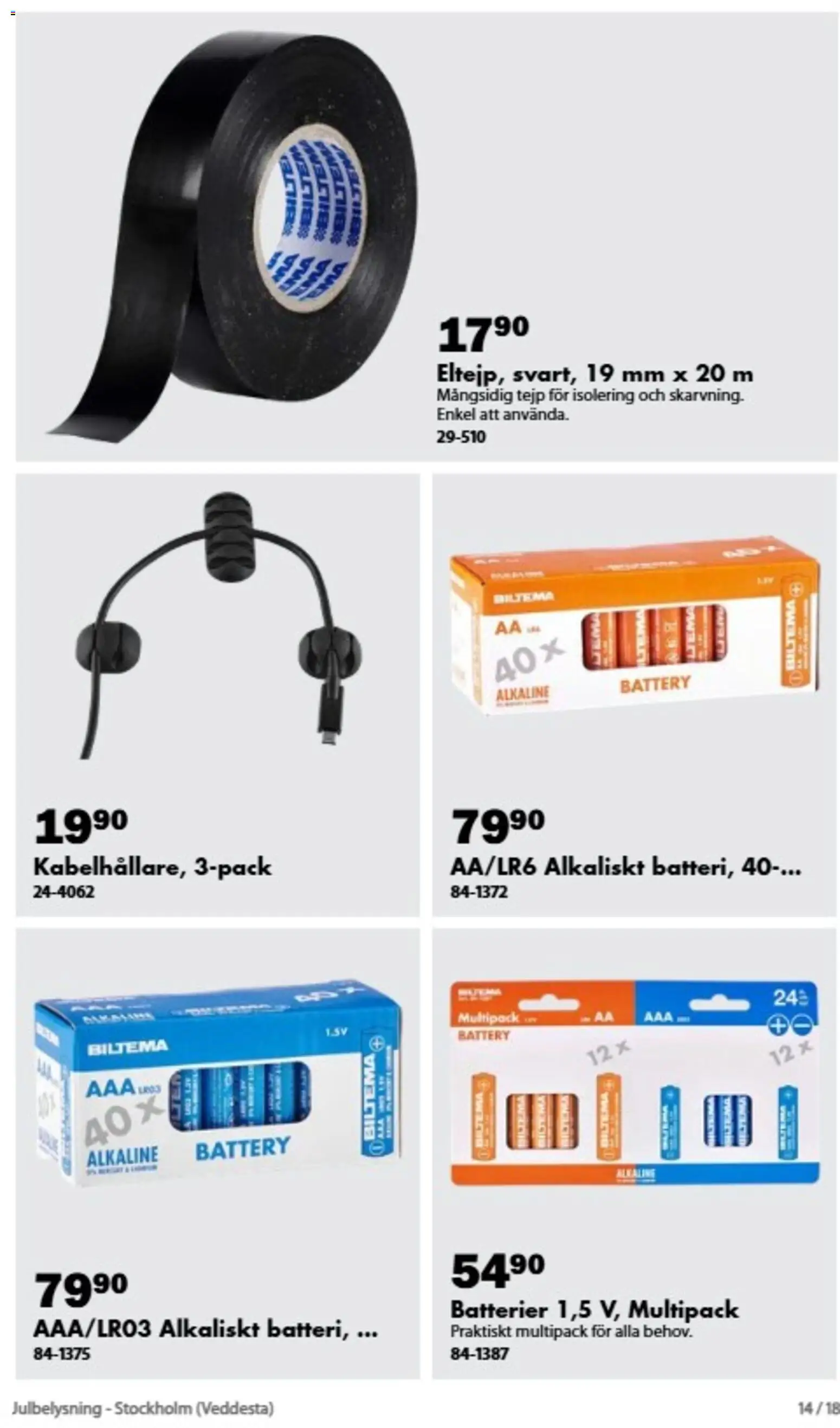 Biltema reklamblad aktuell från 16/10/2026 | Sida: 14