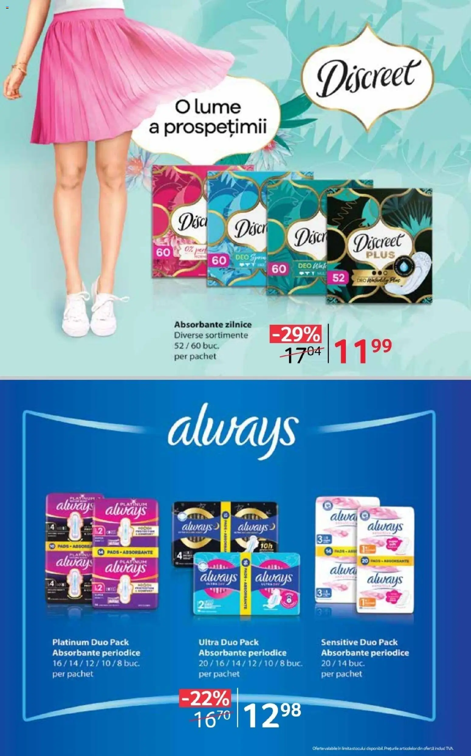 Noul catalog Selgros – valabil de la 16.10.2026 | Pagină: 32 | Produse: Disc, Absorbante, Plus