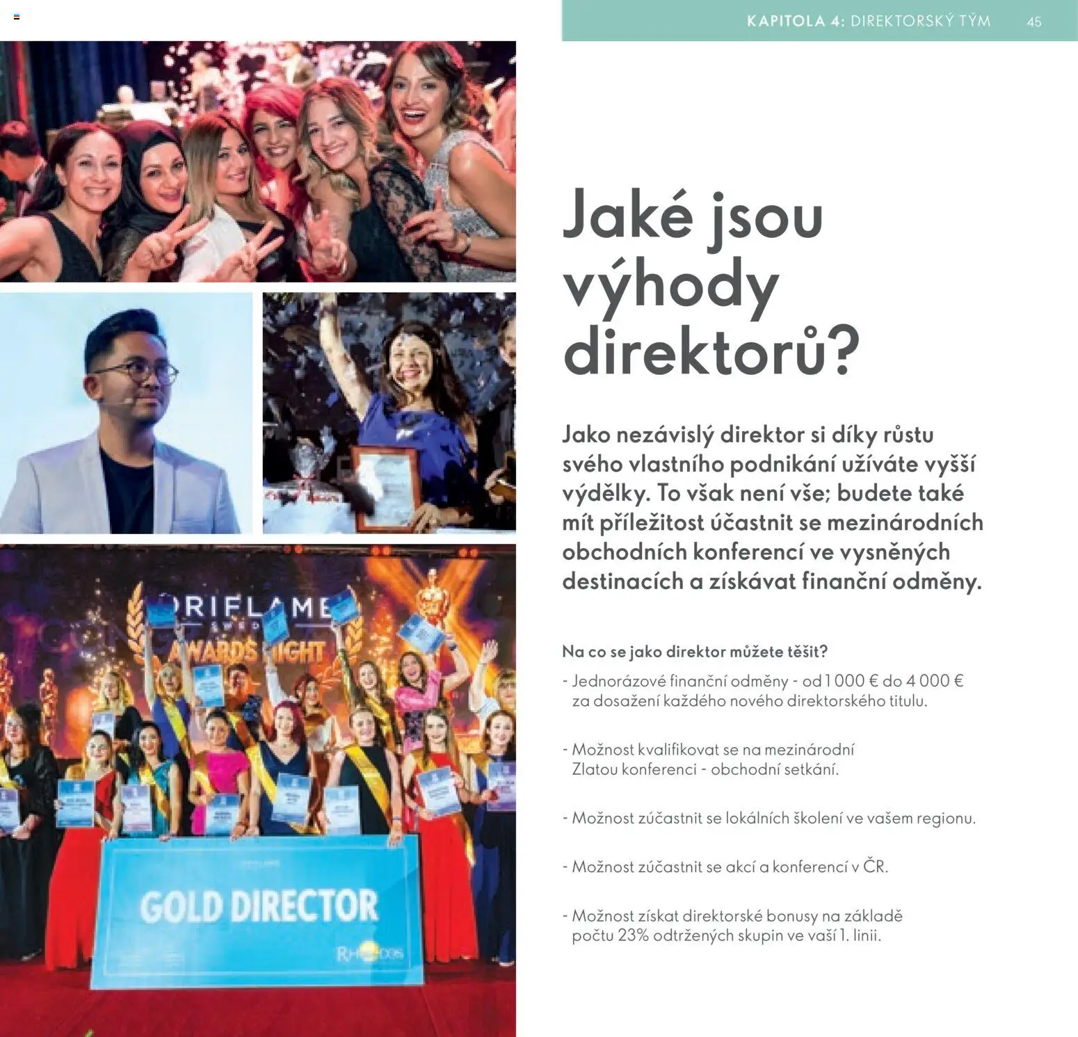 Oriflame katalog Plán odměn pro Brand Partnery od 21.07.2026 | Strana: 45