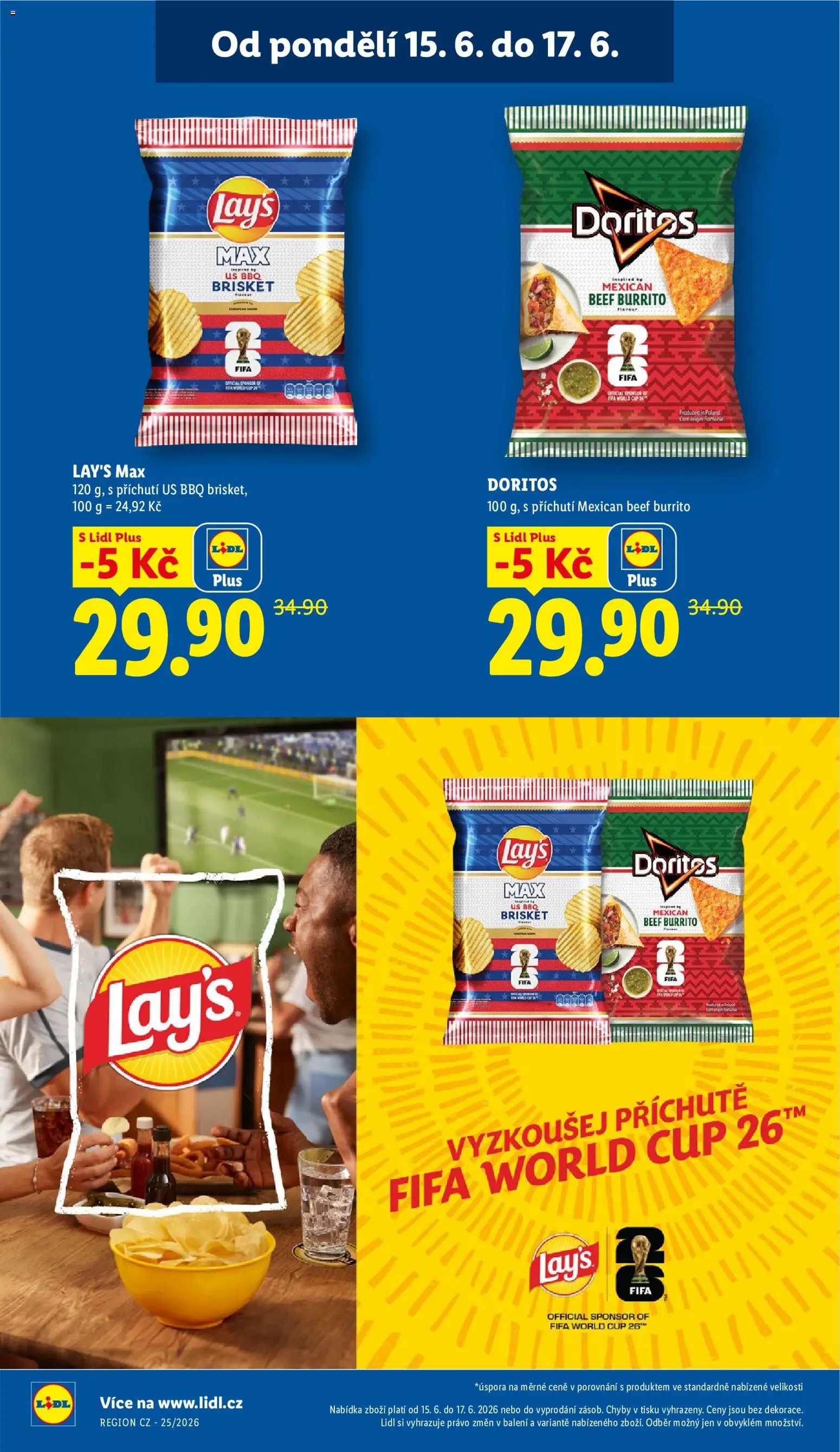 Lidl leták od 15.06.2026 | Strana: 48 | Produkty: Tortilla chips, Doritos, Tortilla, Lay's