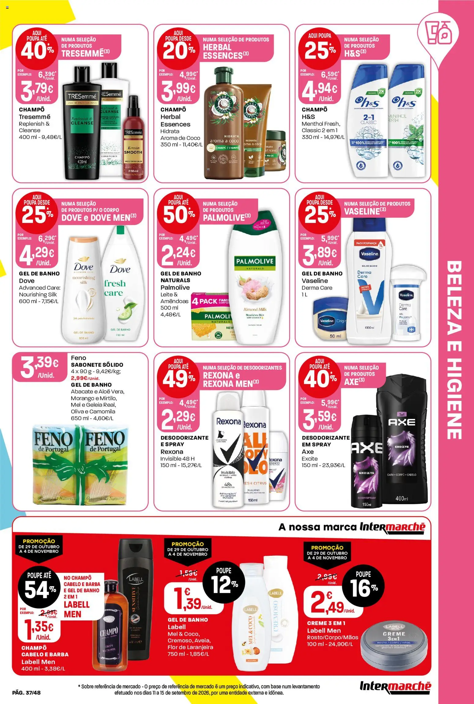 Intermarché folheto │ válido de 29/10/2026 | Página: 37