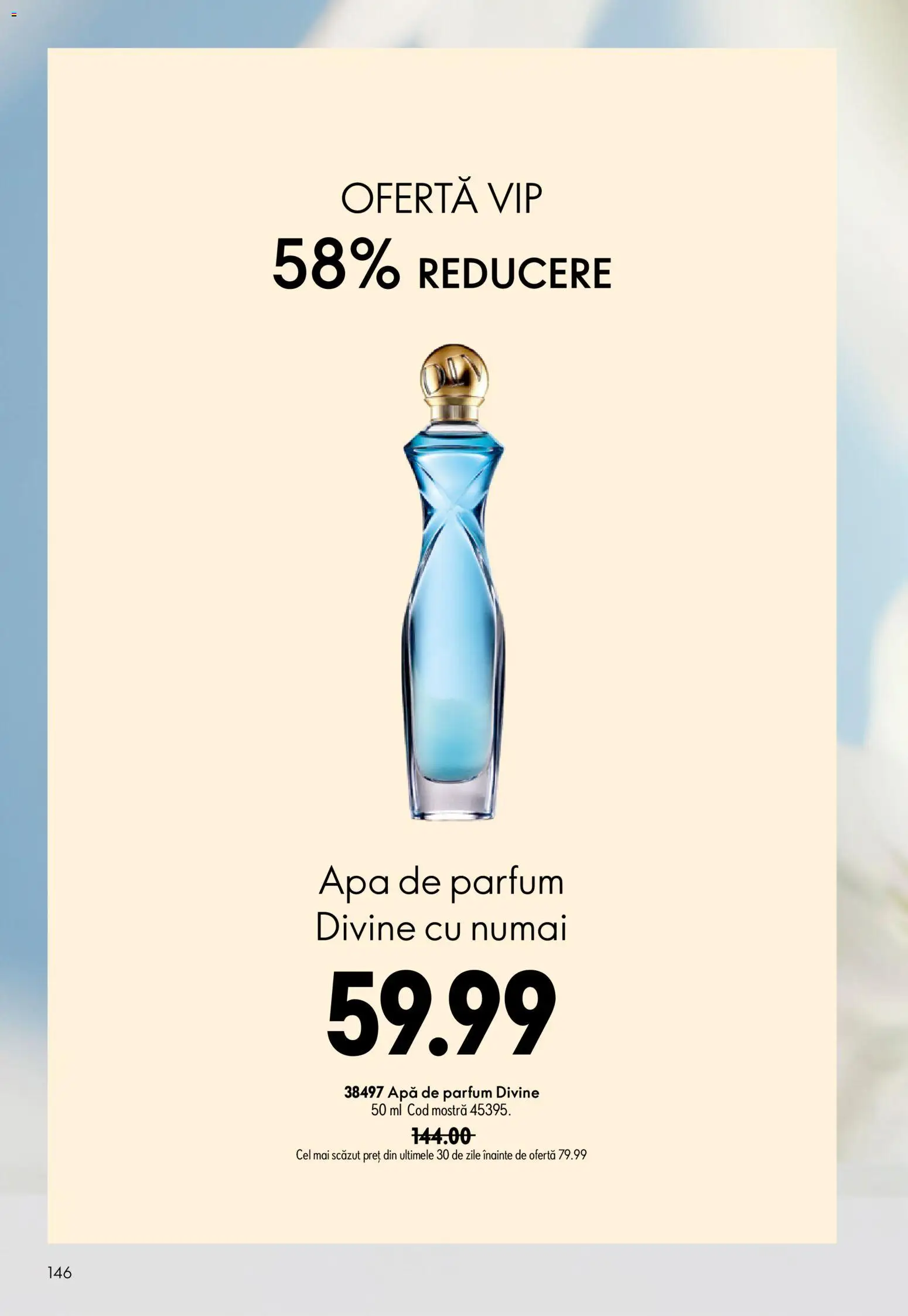 Noul catalog Oriflame – valabil de la 08.07.2026 | Pagină: 146 | Produse: Apă de parfum, Parfum, Apă