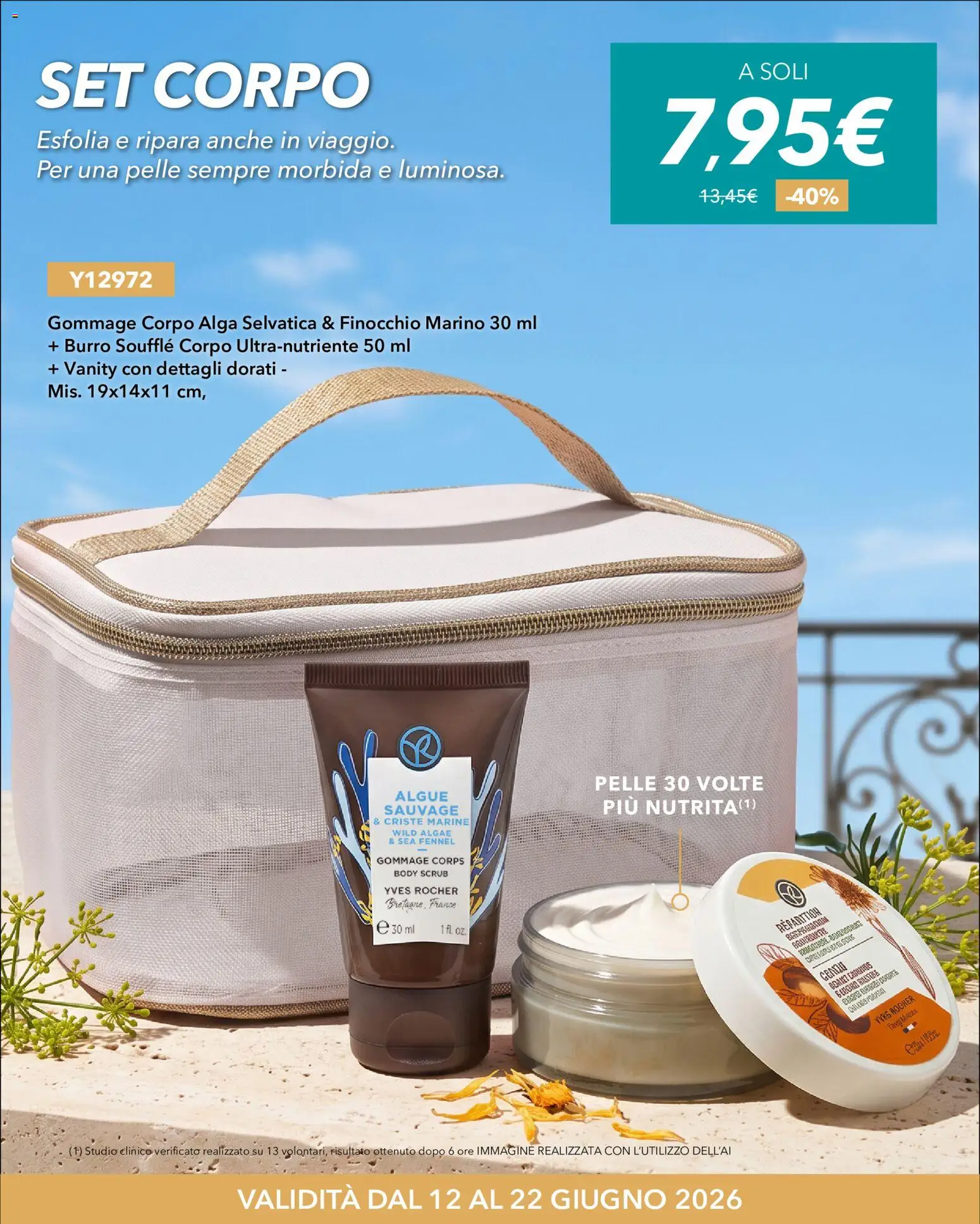 Volantino Yves Rocher del 12.06.2026 | Pagina: 14 | Prodotti: Scrub, Burro