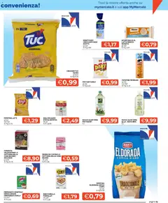 Anteprima del volantino Mercatò volantino valido a partire dal 01/10/2026 | Pagina: 23 | Prodotti: Patatine, Latte, Cracker, Panna da cucina