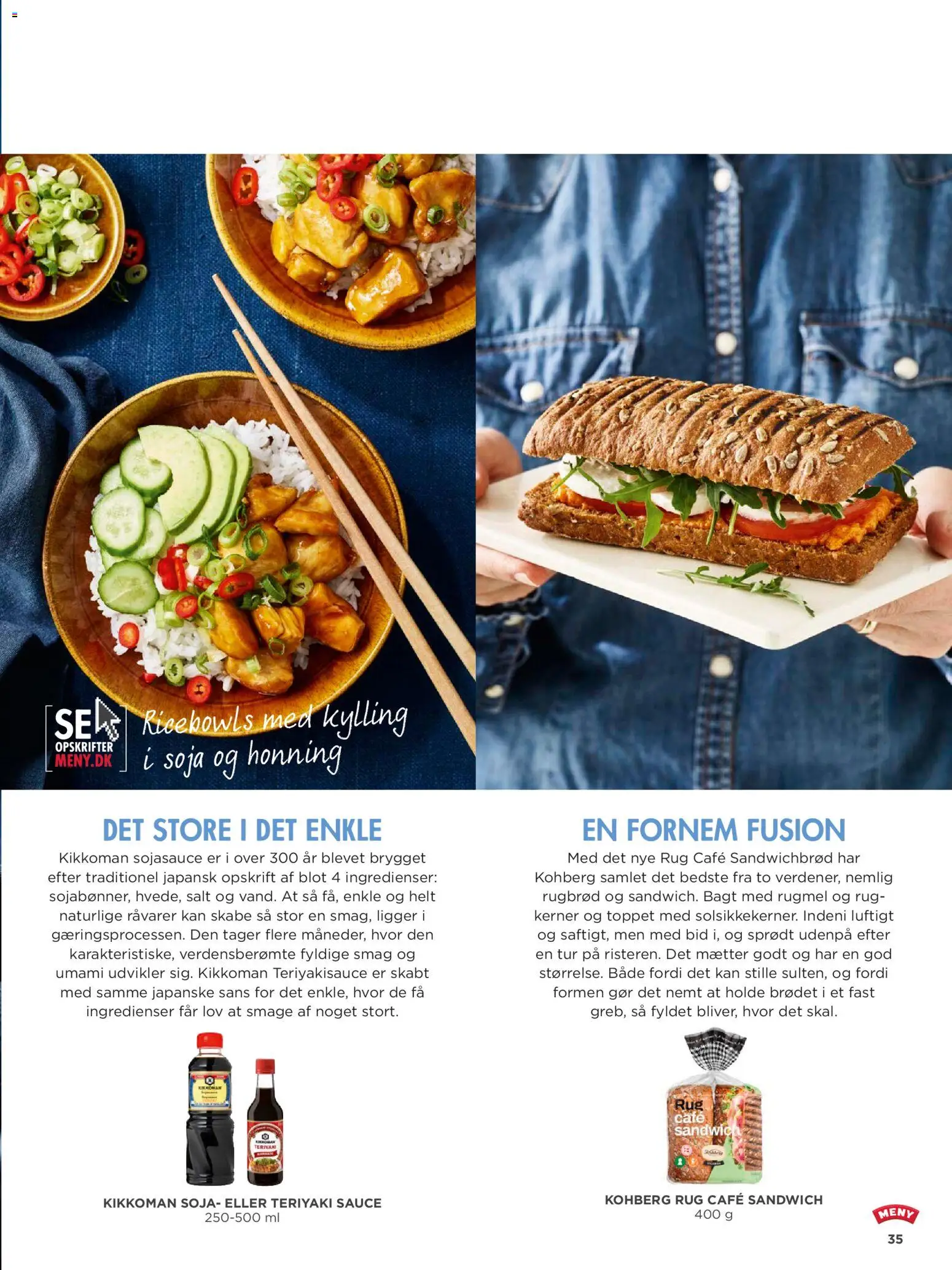 Meny tilbudsavis – gyldig fra 01/10/2026 | Side: 35 | Produkter: Salt, Rugbrød, Honning
