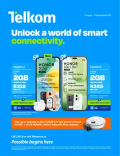 Telkom specials catalogue – valid from 07/08/2026 | Page: 24 | Products: Data, Watch, Camera, Battery