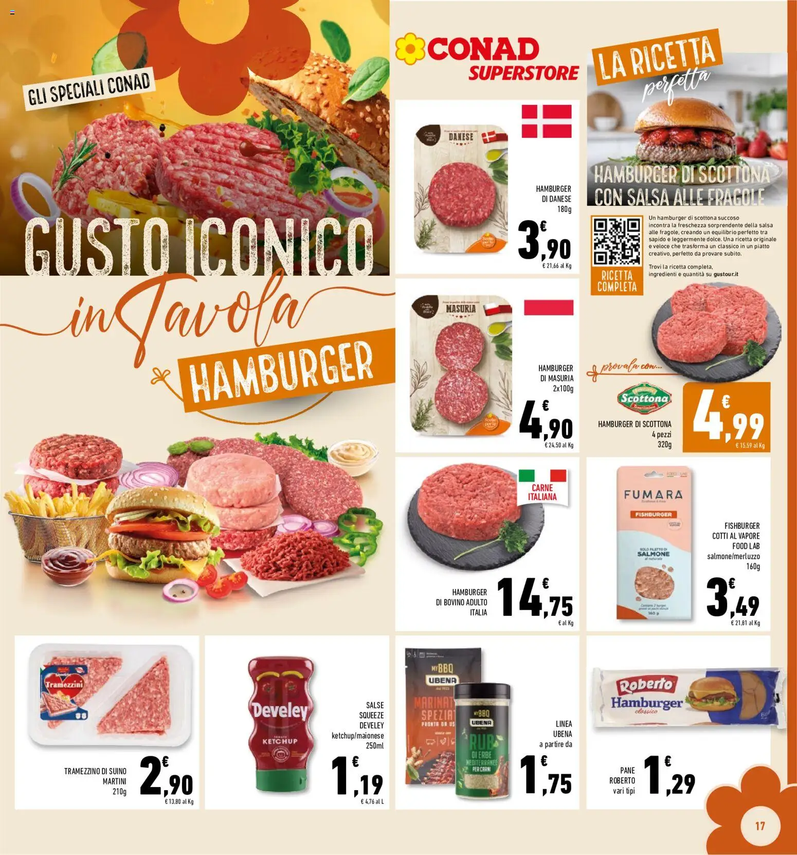 Volantino Conad del 20.05.2026 | Pagina: 17 | Prodotti: Bovino, Ketchup, Salsa, Suino