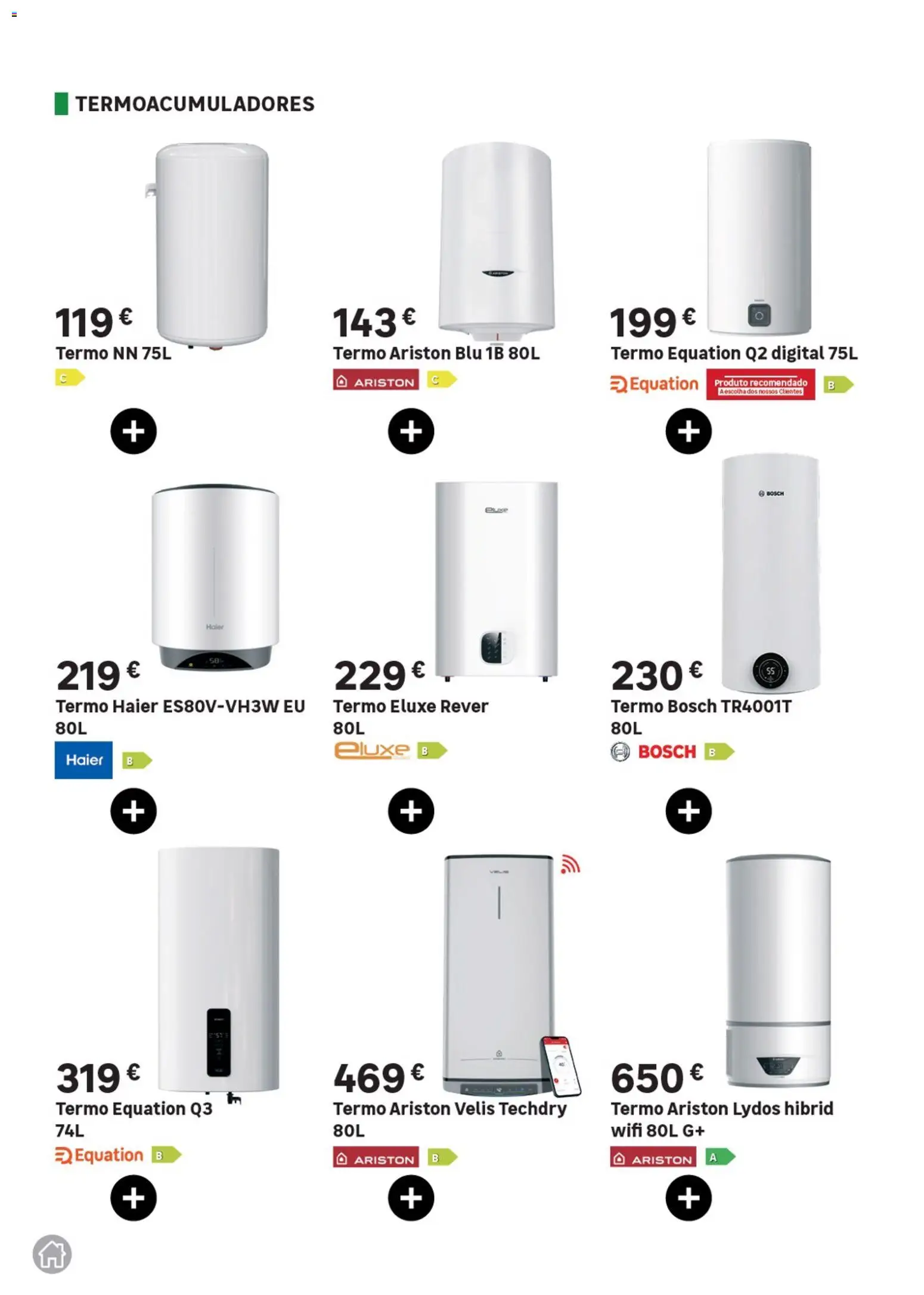 Leroy Merlin Catálogo de Eficiência Energética │ válido de 15/10/2026 | Página: 38