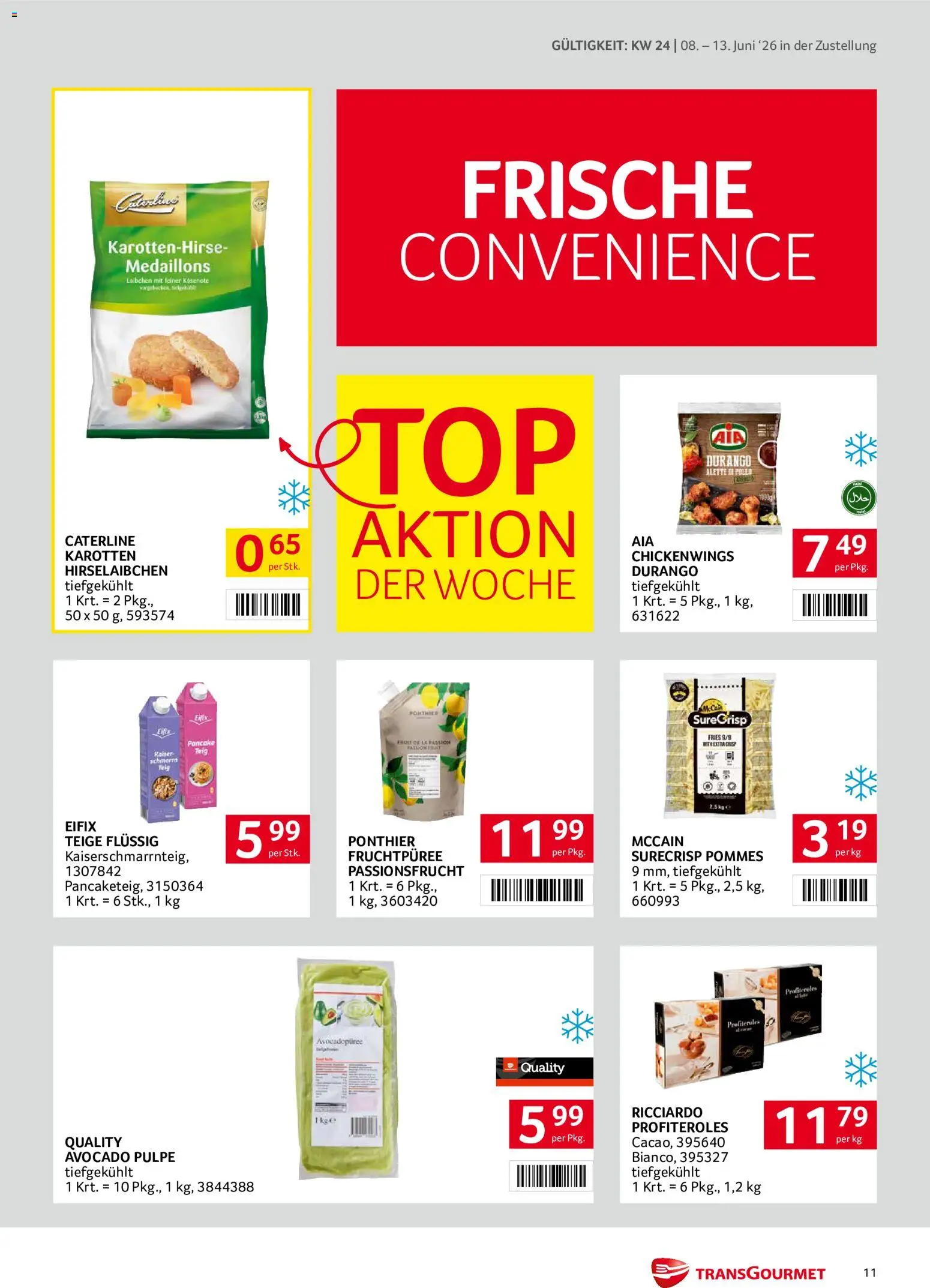Transgourmet Zustellaktion gültig ab 08.06.2026 | Seite: 11