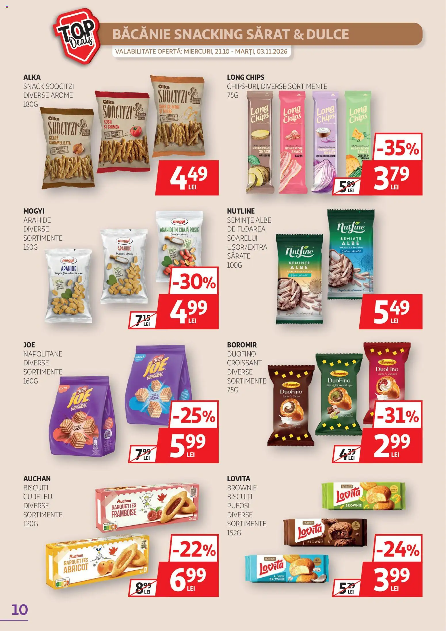 Noul catalog Auchan – valabil de la 21.10.2026 | Pagină: 10