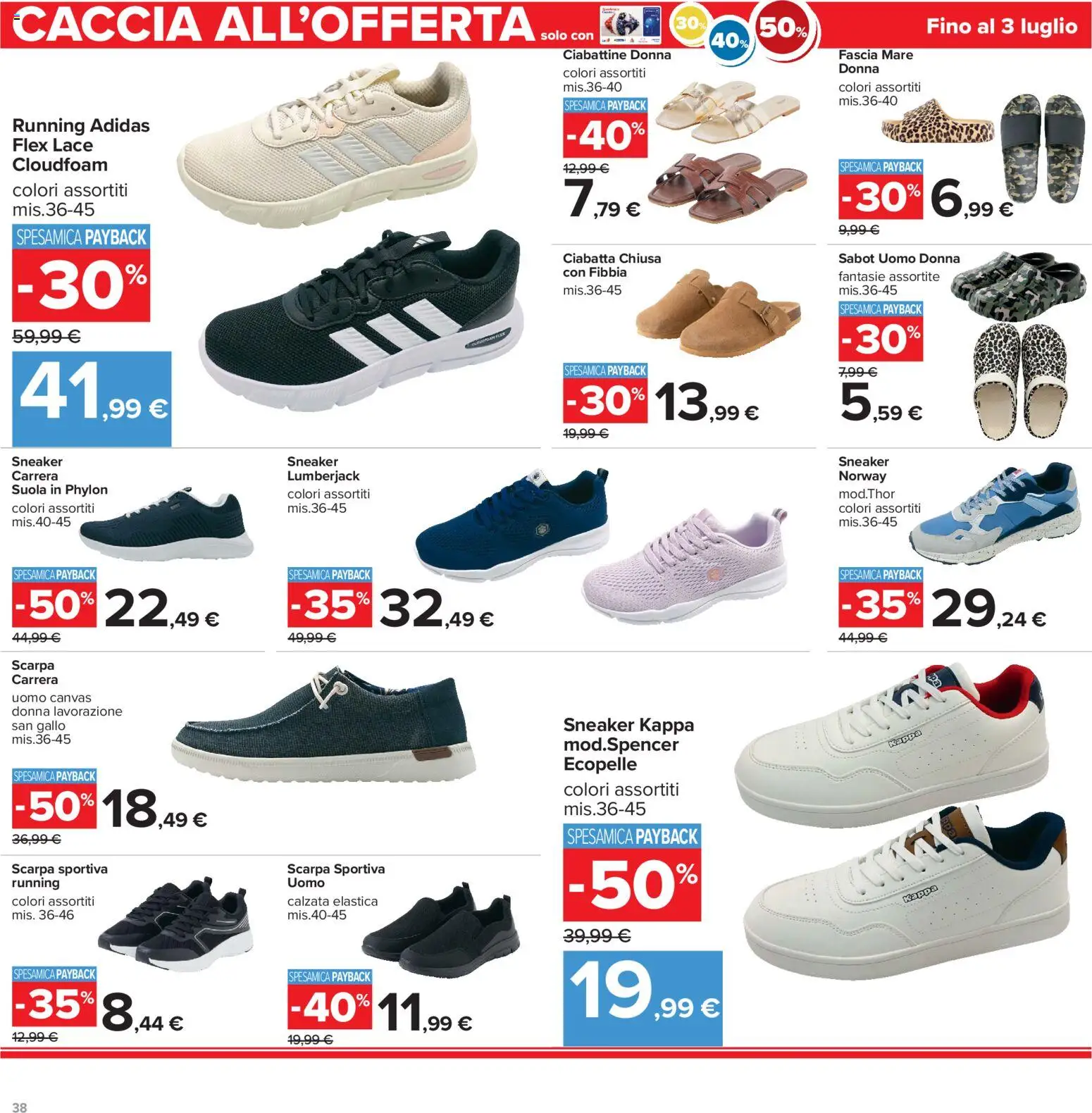 Volantino Carrefour del 30/06/2026 | Pagina: 38