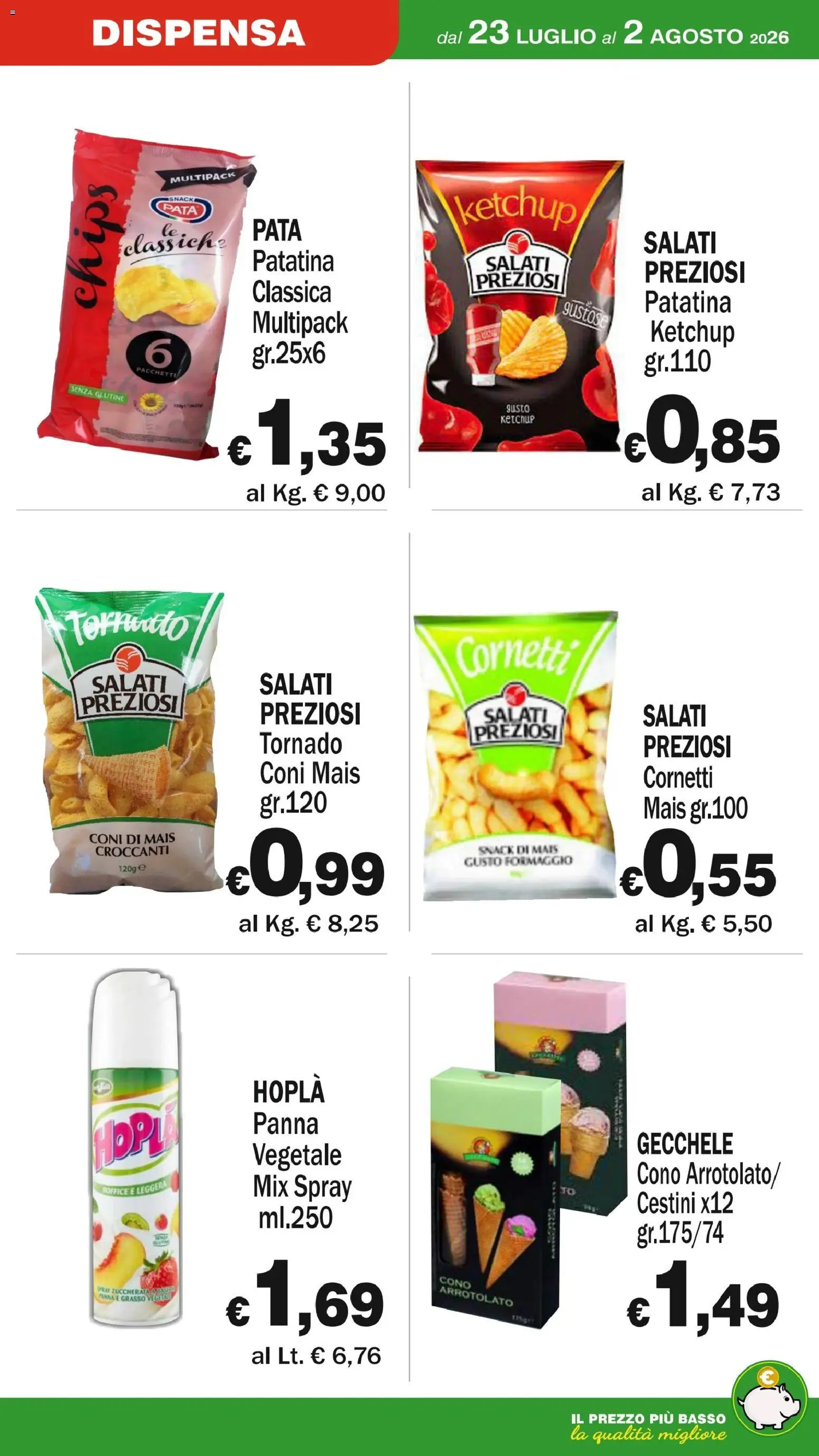 Volantino Primo Prezzo del 23/07/2026 | Pagina: 16