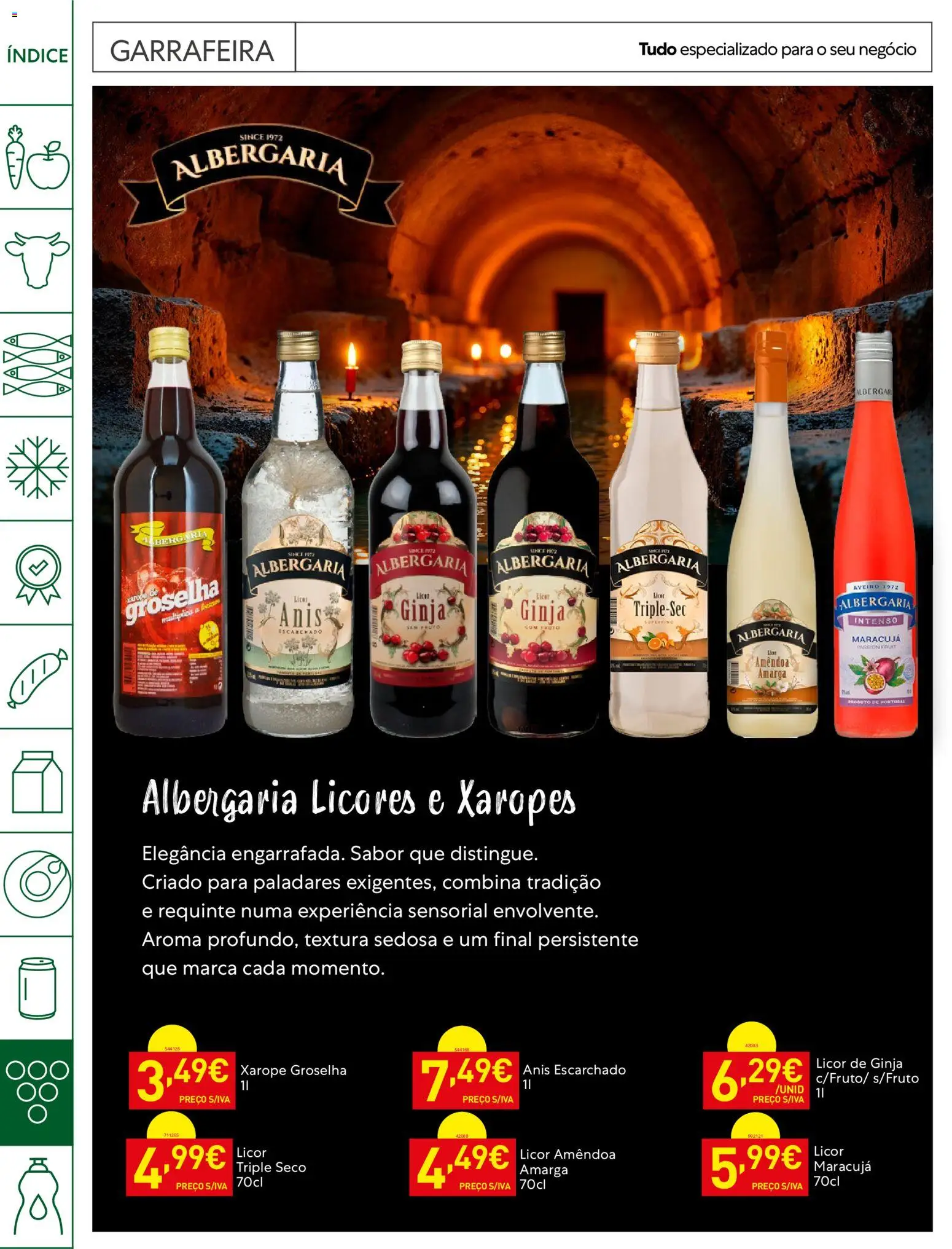 Recheio Horeca │ válido de 07/07/2026 | Página: 32 | Produtos: Licor, Xarope