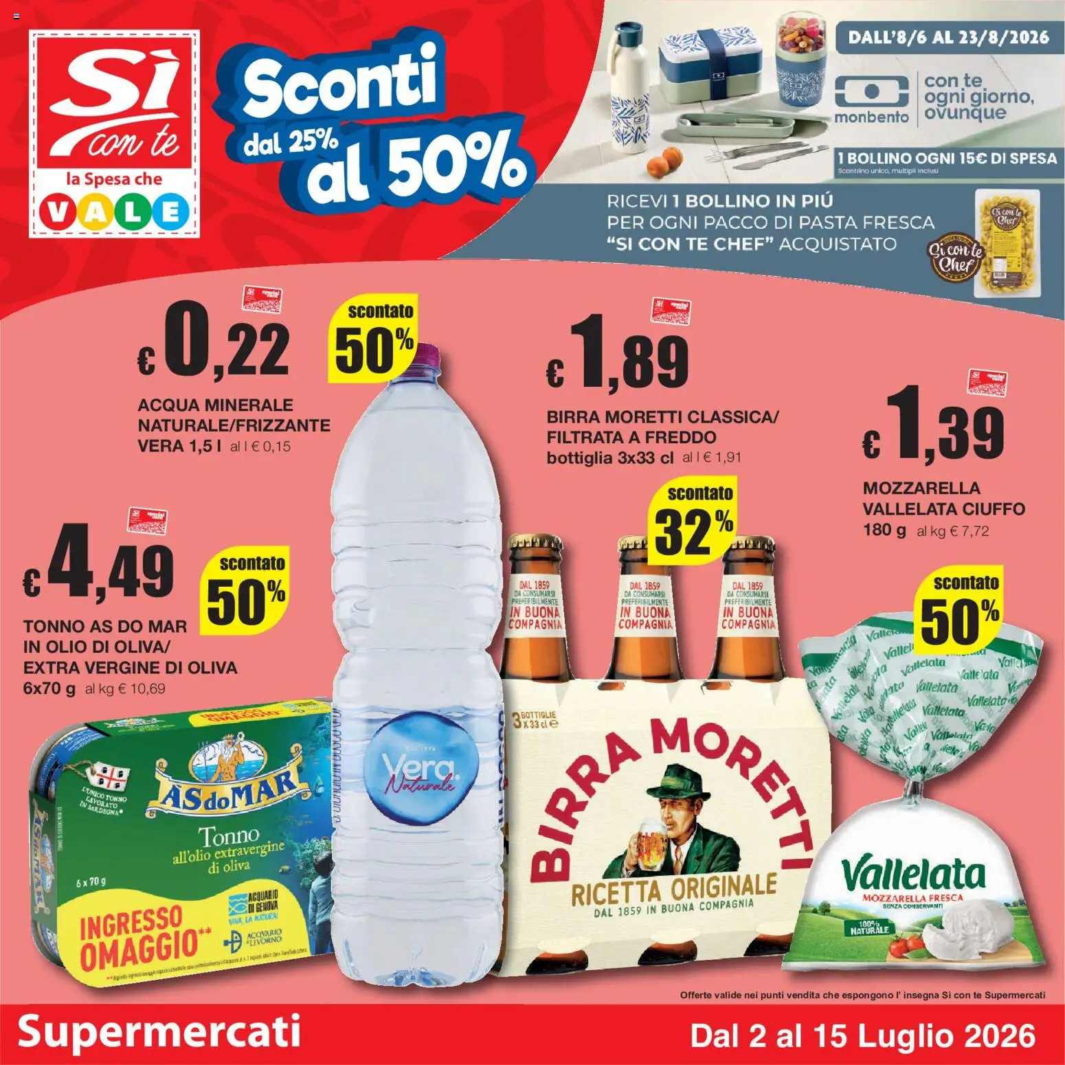 Volantino Sì con Te del 02/07/2026 | Pagina: 1