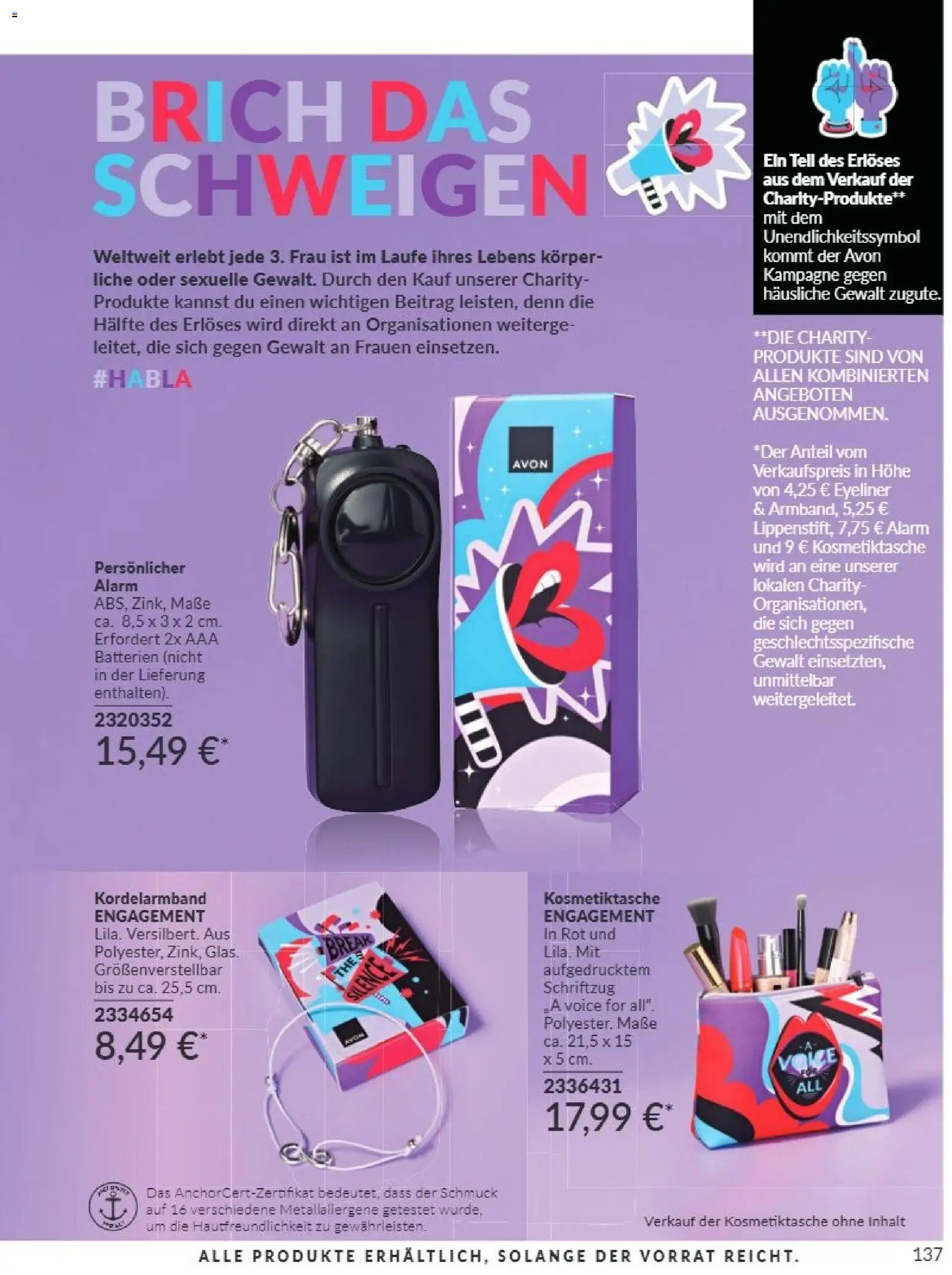 AVON Katalog September 2026 – gültig ab 01.09.2026 | Seite: 133 | Produkte: Batterien, Eyeliner