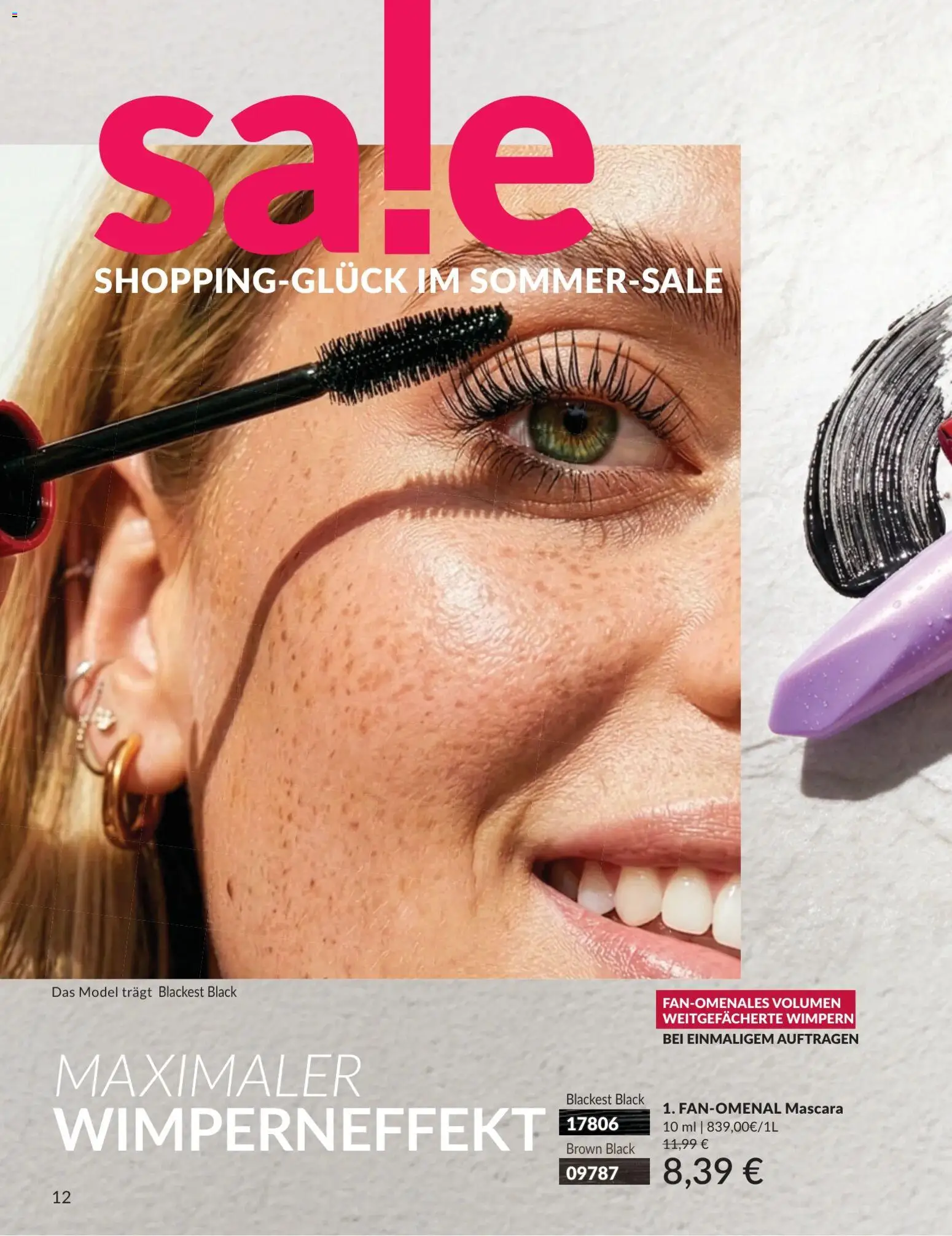 AVON Katalog Juli 2026 – gültig ab 01.07.2026 | Seite: 12 | Produkte: Mascara