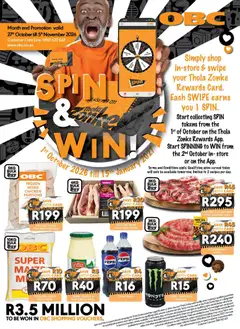 OBC specials catalogue – valid from 27/10/2026