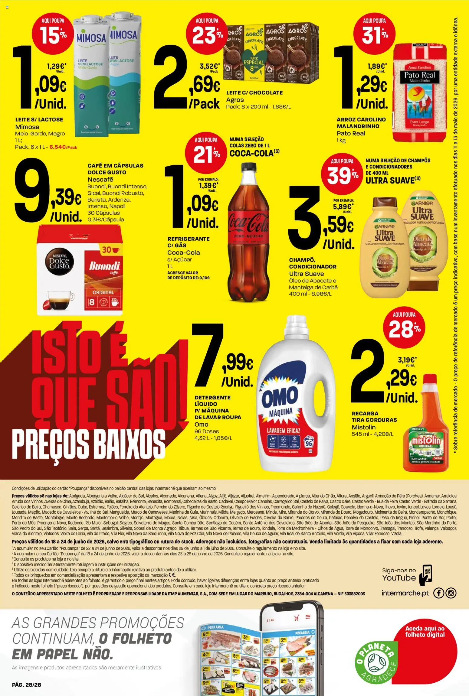 Intermarché Folheto Contact │ válido de 18.06.2026 | Página: 28