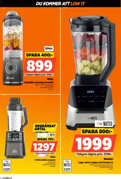 Power erbjudanden - Förhandsvisning av reklamblad från butik Power aktuell från 05/10/2026 | Sida: 58 | Produkter: Mixer, Is, Blender, Soppa