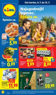 Lidl katalog akcije – veljaven od 09.07.2026