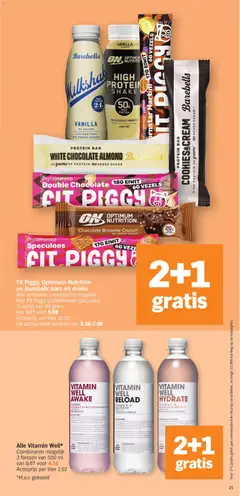 Albert Heijn Folder week / de la semaine 42 - Voorbeeld van een folder van Albert Heijn, geldig van 12/10/2026 | Pagina: 21 | Producten: Martini, Kan, Proteïnereep, Banken