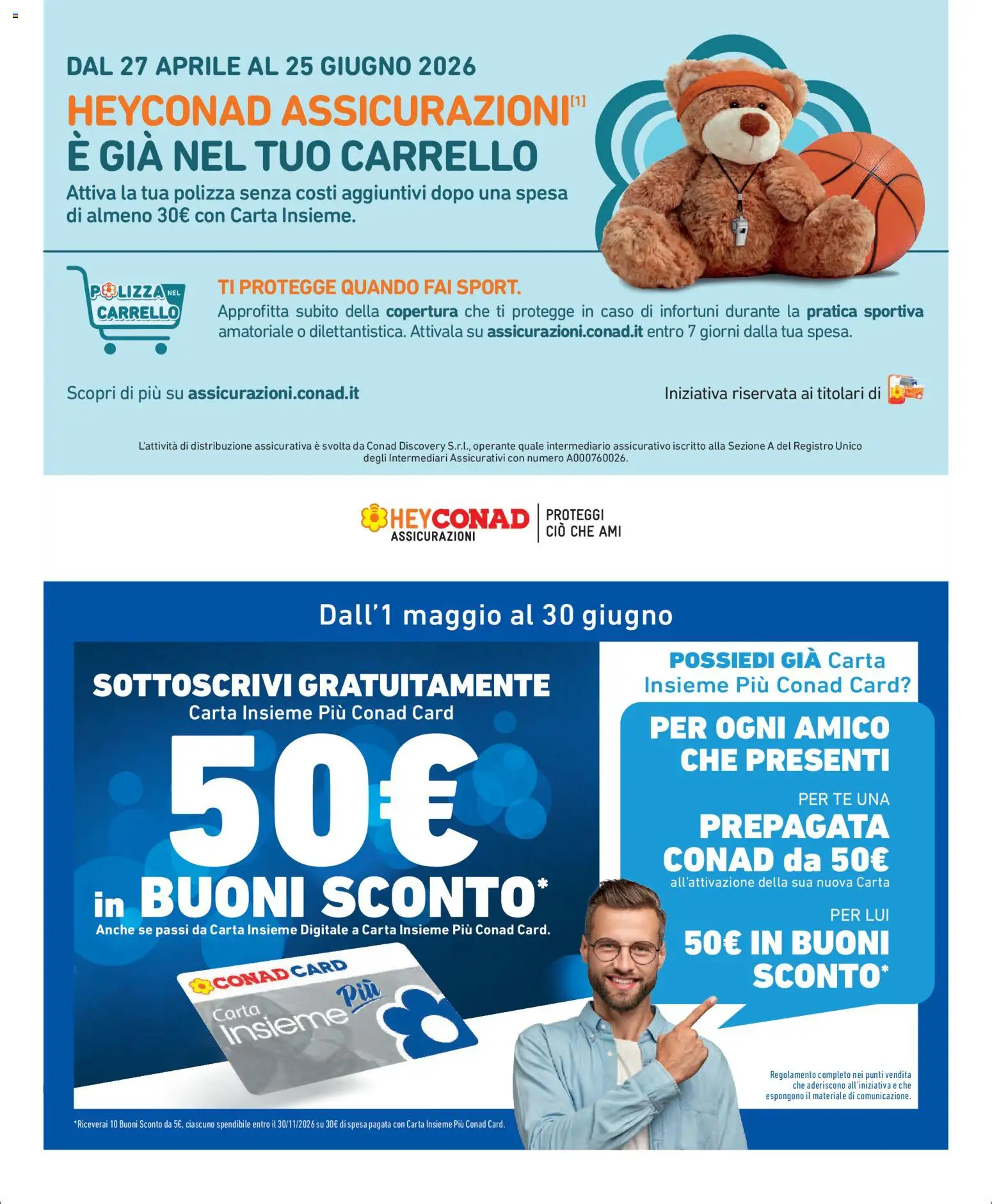 Volantino Conad del 05.06.2026 | Pagina: 12 | Prodotti: Tè, Carrello