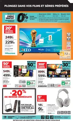 Carrefour - Prévisualisation de Carrefour Passez l'été connecté à vos envies valide à partir de 07/07/2026 | Page: 11 | Produits: Microphone, Televiseur, Smart TV, Casque