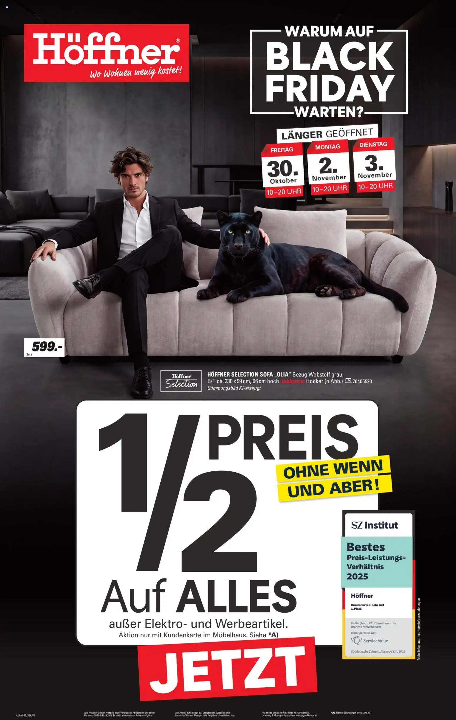 Höffner Black Friday – gültig ab 28.10.2026 | Seite: 1