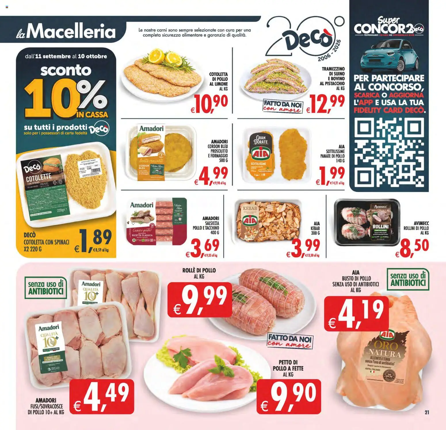 Volantino Decò del 02/10/2026 | Pagina: 21