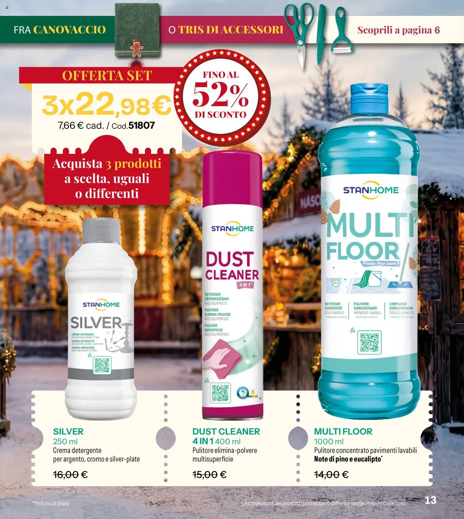 Volantino Stanhome del 27/10/2026 | Pagina: 13 | Prodotti: Crema, Detergente, Profumo