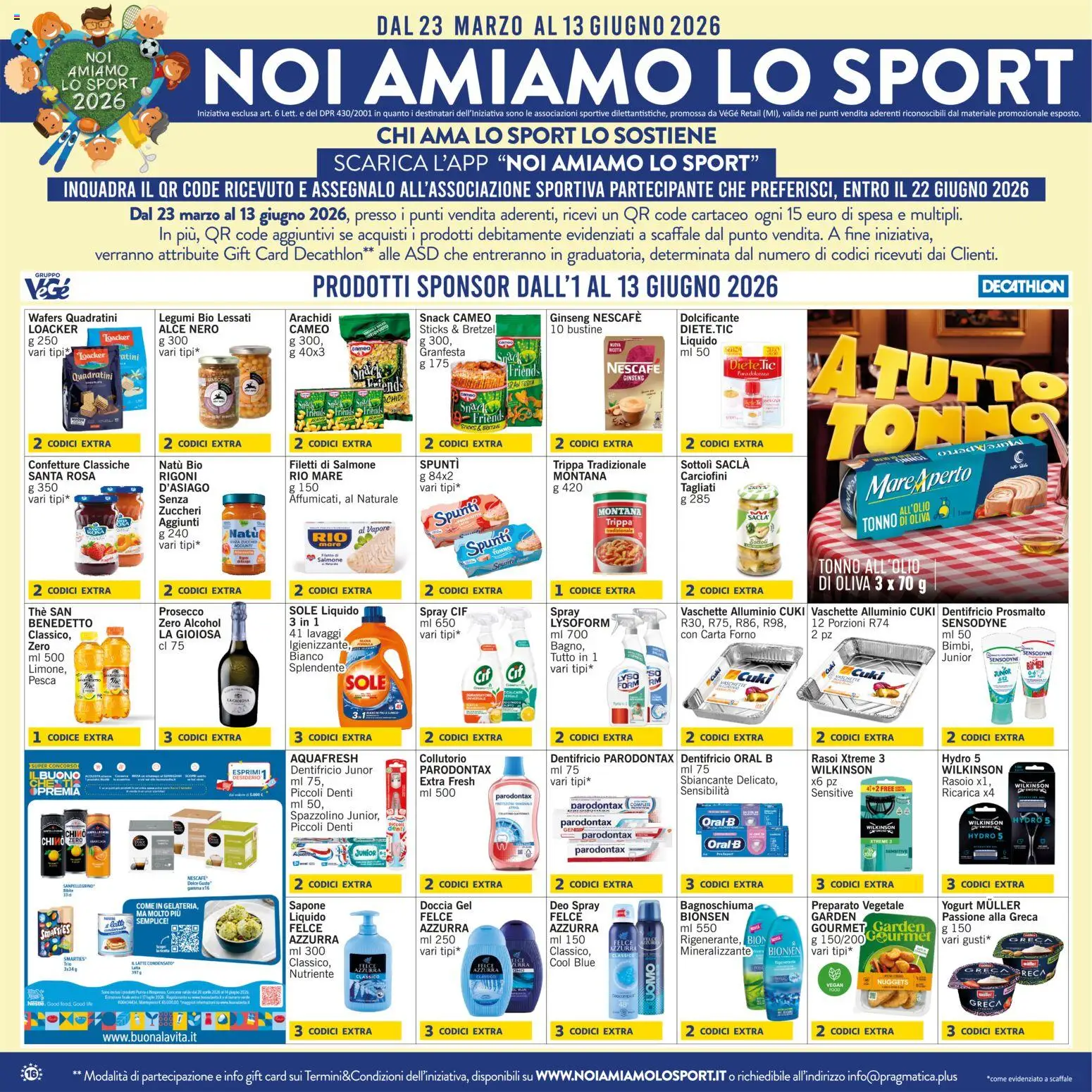 Volantino Paghi Poco del 01.06.2026 | Pagina: 1 | Prodotti: Rasoio, The, Carta forno, Terra