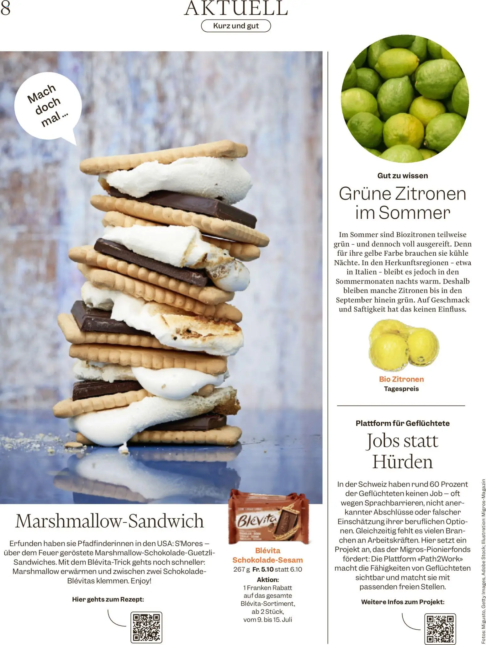 Migros aktionen Magazin – gültig ab 08.07.2026 | Seite: 8