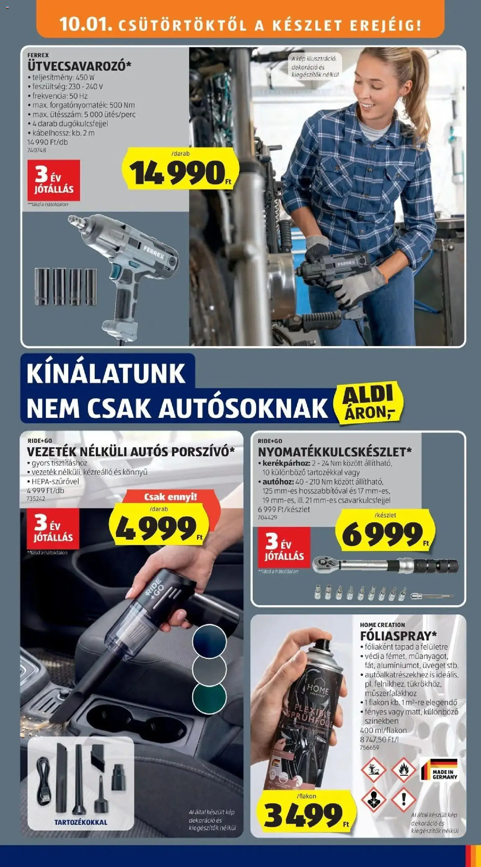 Aldi aktuális akciós újság - 2026.09.26. -tól/töl > akció, lapozható szórólap 🛍️ | Oldal: 33 | Termékek: Ferrex, Dekoráció