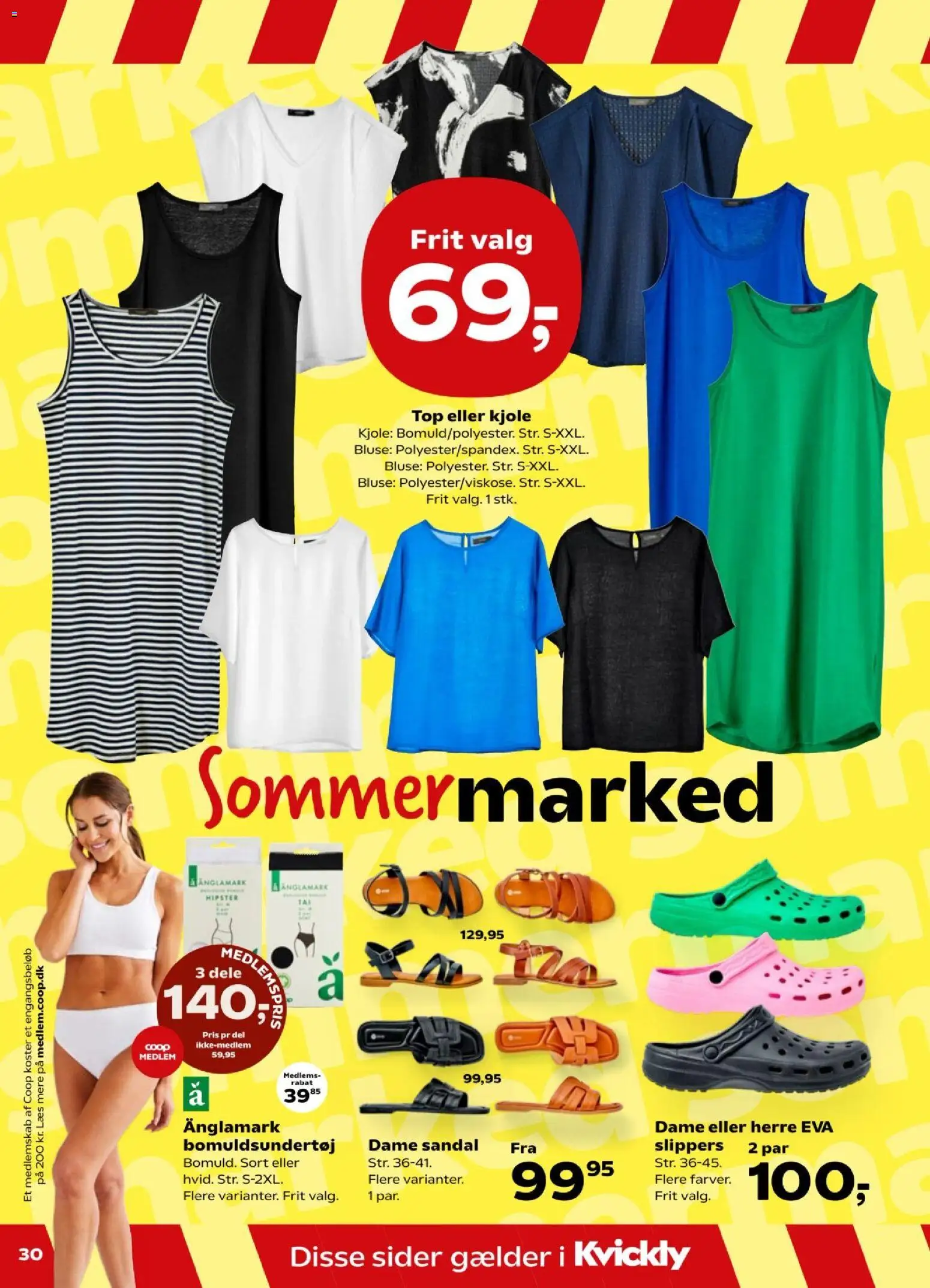 Kvickly tilbudsavis – gyldig fra 12.06.2026 | Side: 34 | Produkter: Kjole, Bluse